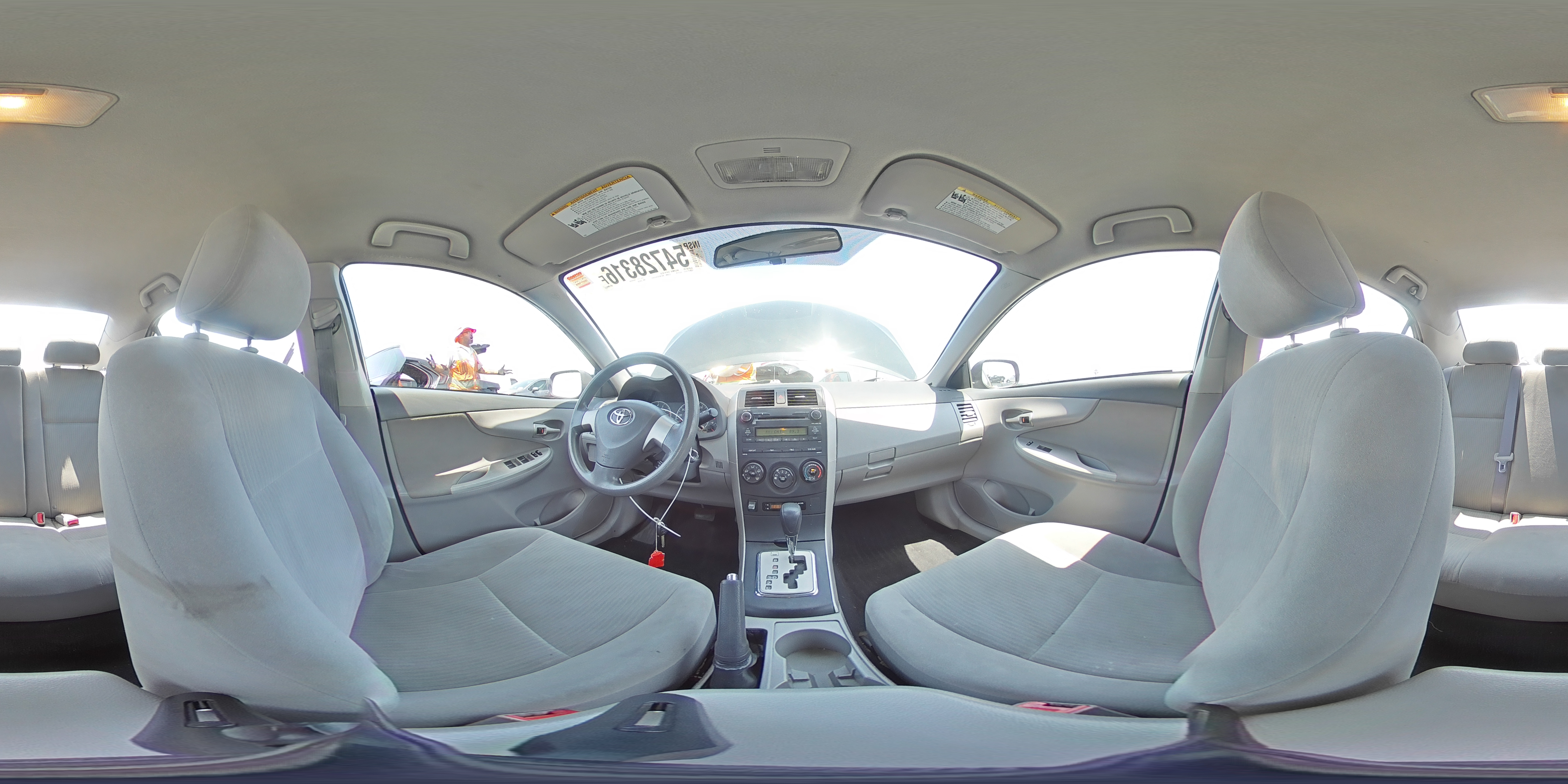 2010 Toyota Corolla Le Black vin: 2T1BU4EE7AC510152