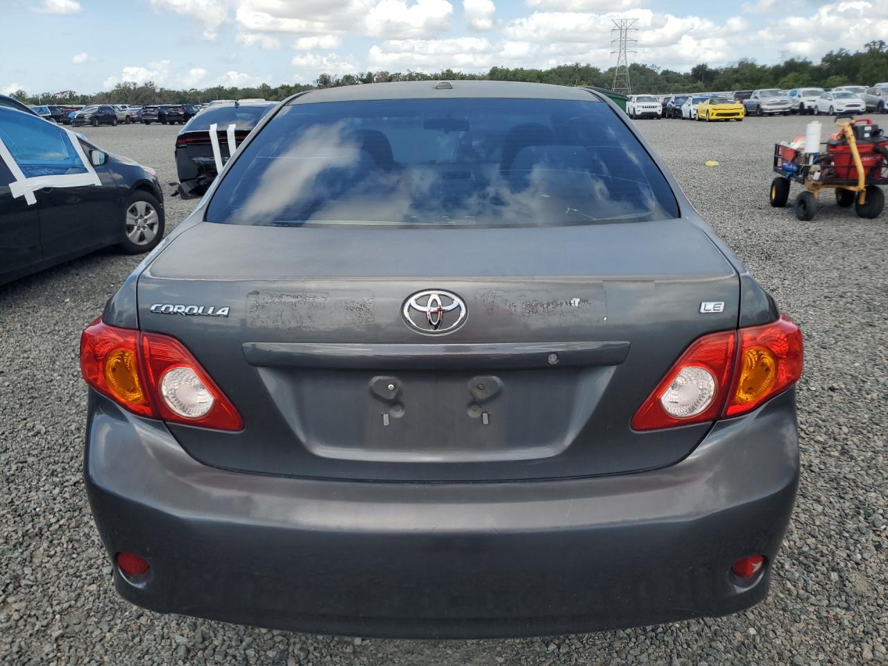 2010 Toyota Corolla Le Gray vin: 2T1BU4EE7AC517778