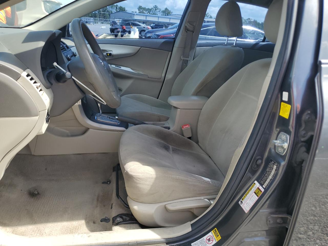 2010 Toyota Corolla Le Gray vin: 2T1BU4EE7AC517778
