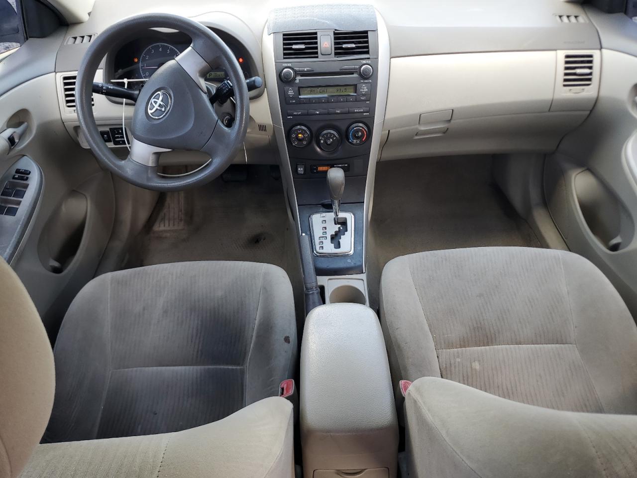 2010 Toyota Corolla Le Gray vin: 2T1BU4EE7AC517778