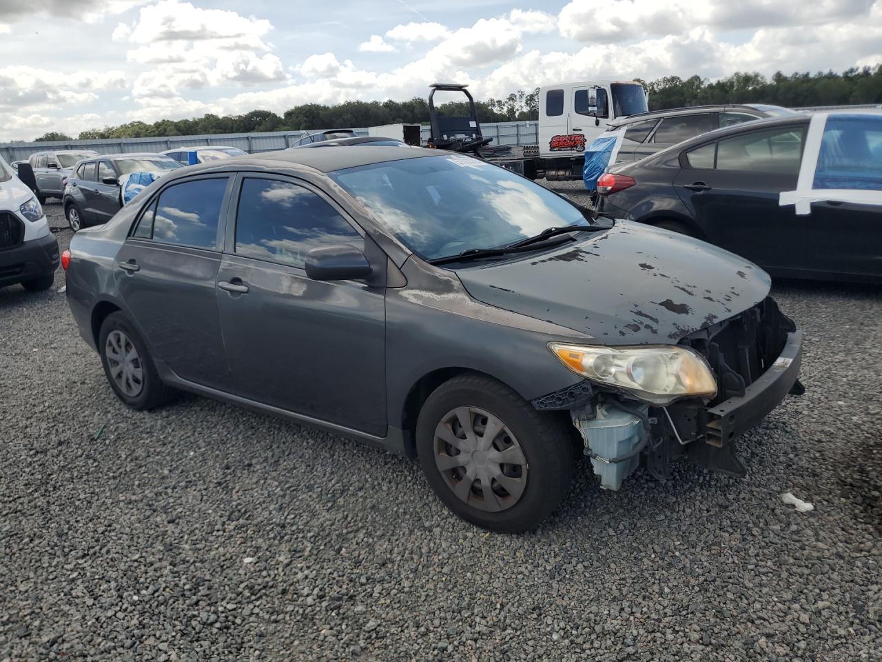 2010 Toyota Corolla Le Gray vin: 2T1BU4EE7AC517778
