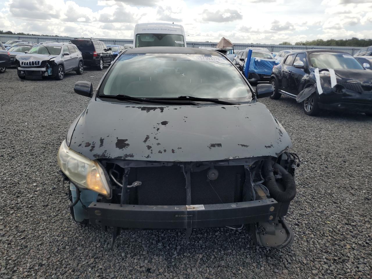 2010 Toyota Corolla Le Gray vin: 2T1BU4EE7AC517778