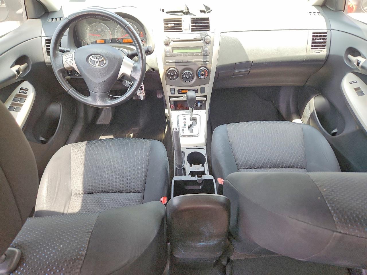 2010 Toyota Corolla S Black vin: 2T1BU4EE7AC521149