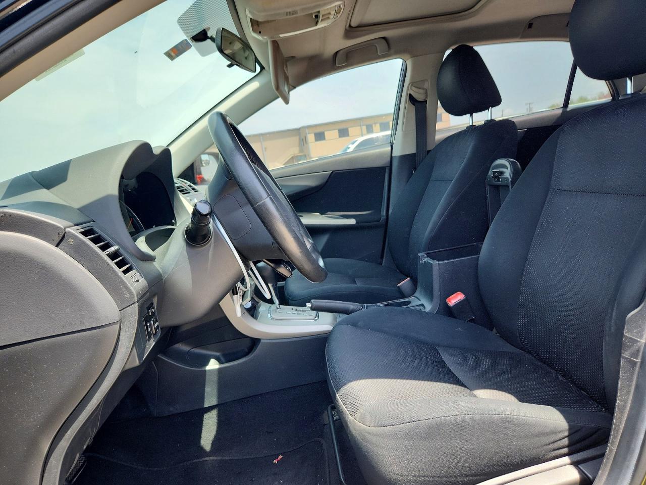 2010 Toyota Corolla S Black vin: 2T1BU4EE7AC521149