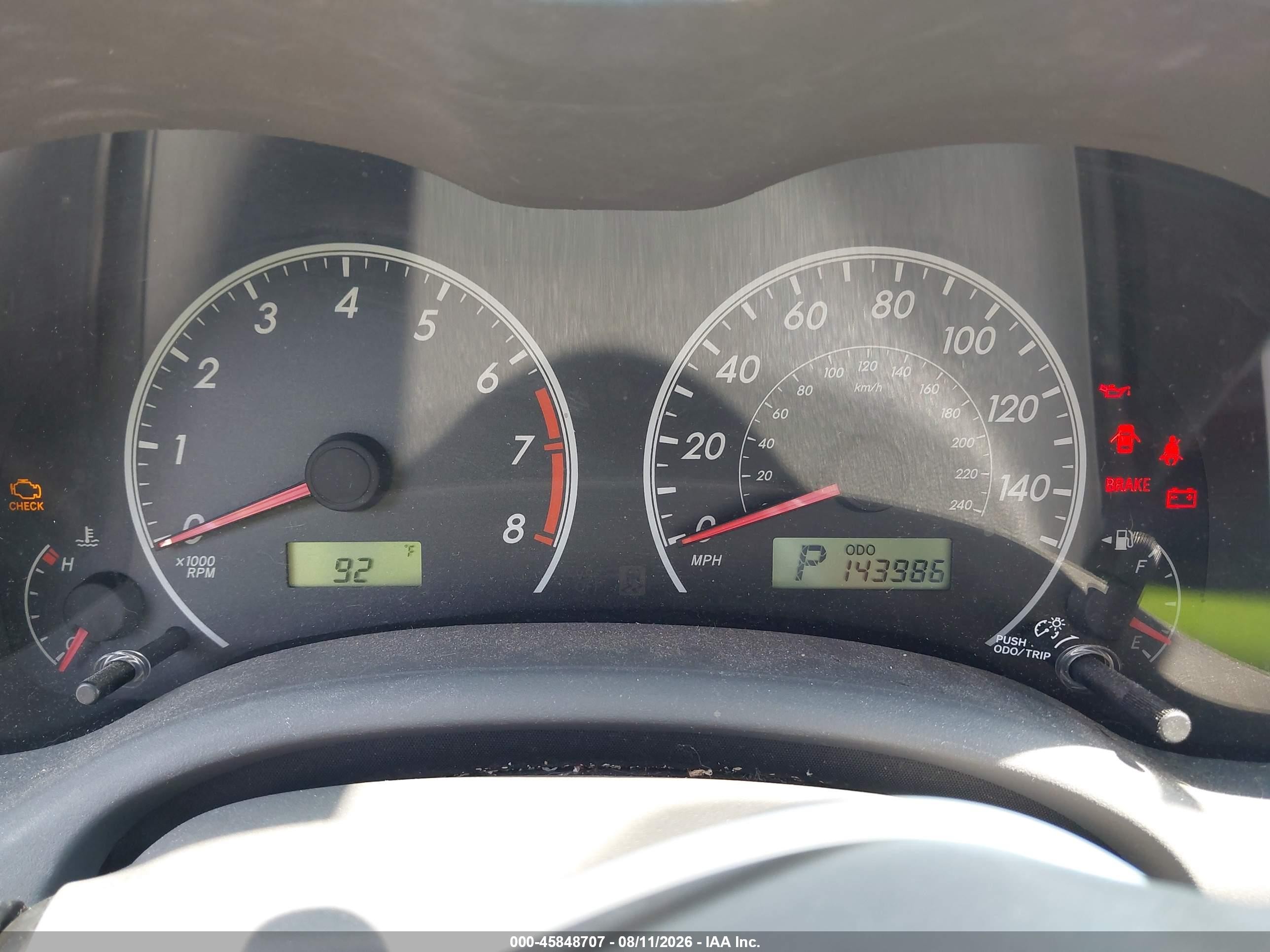 2010 Toyota Corolla Le Gray vin: 2T1BU4EE7AC528814