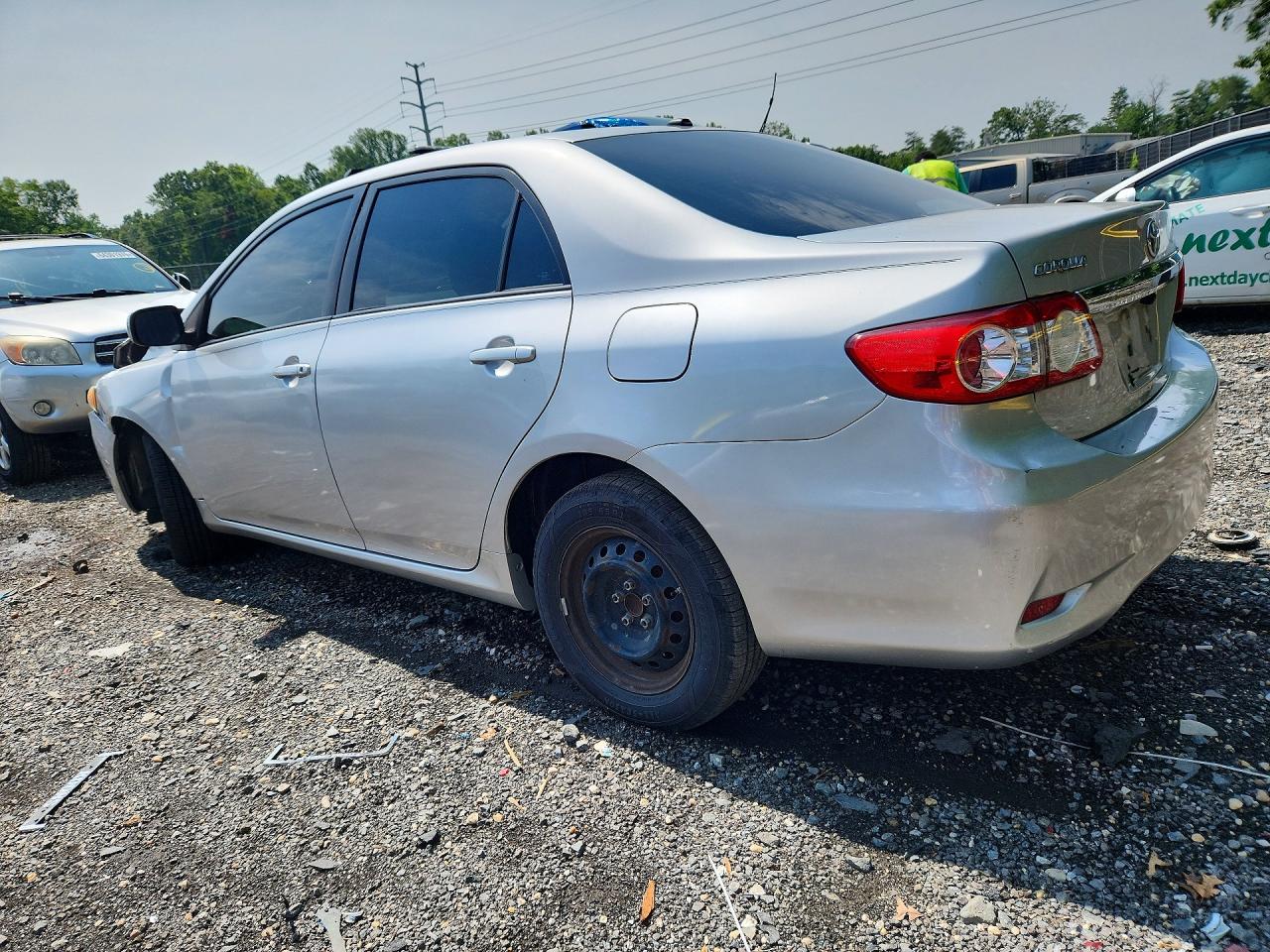2011 Toyota Corolla Le Silver vin: 2T1BU4EE7BC540804