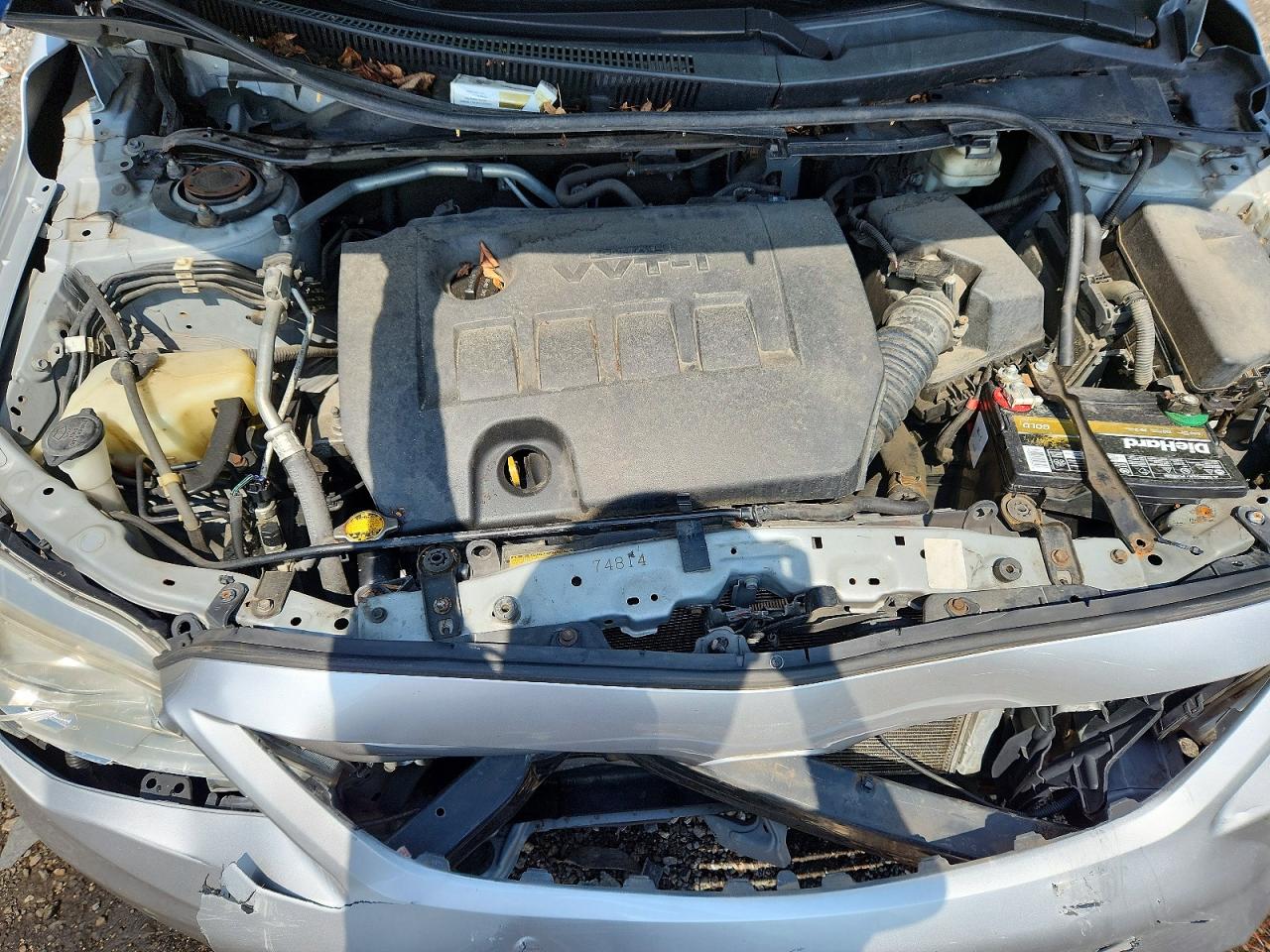 2011 Toyota Corolla Le Silver vin: 2T1BU4EE7BC540804