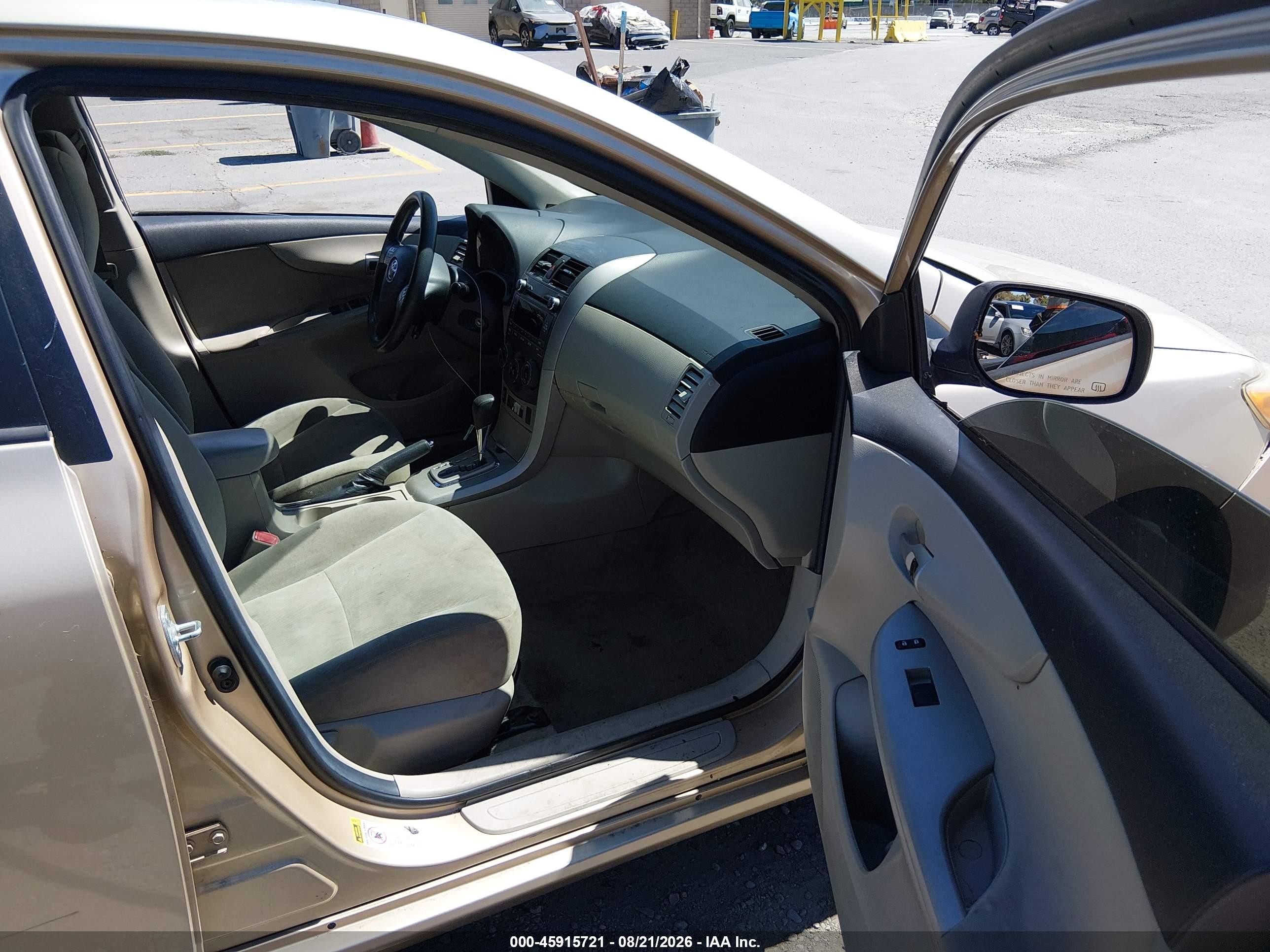 2011 Toyota Corolla Le Tan vin: 2T1BU4EE7BC542035