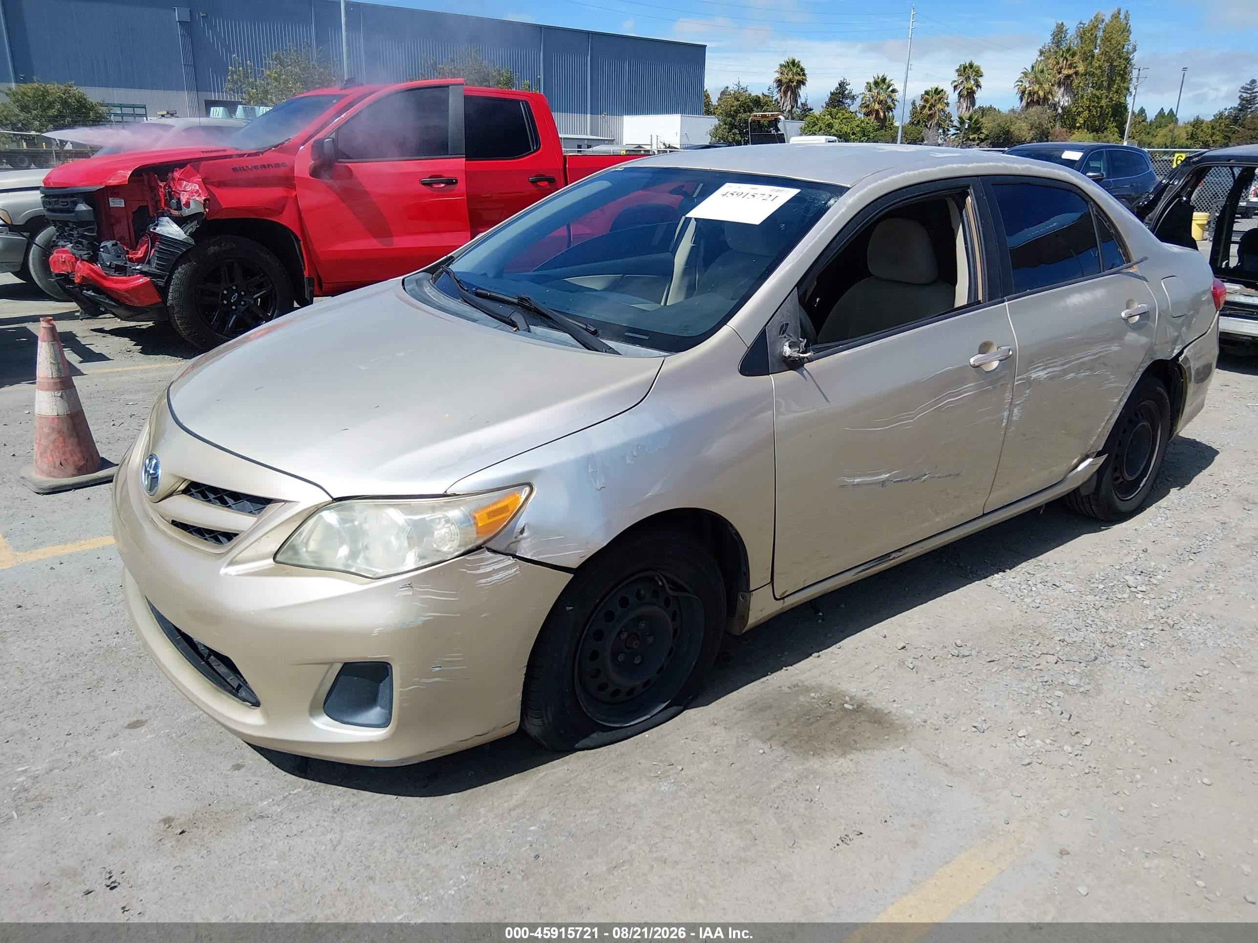 2011 Toyota Corolla Le Tan vin: 2T1BU4EE7BC542035