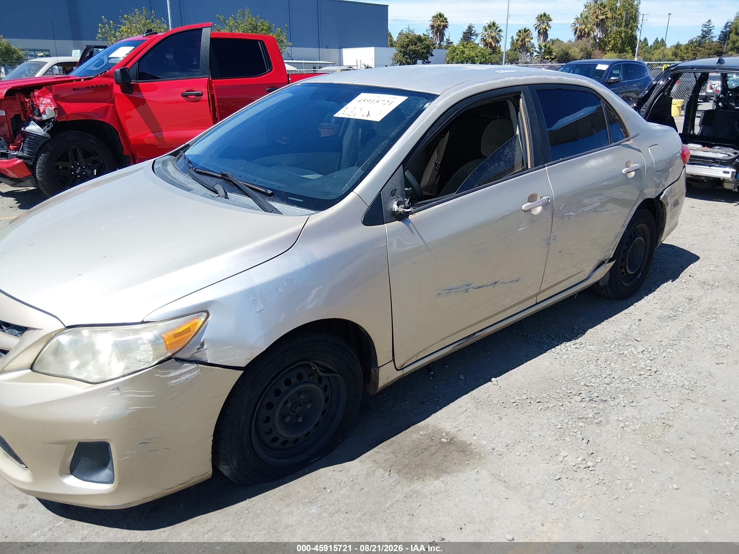2011 Toyota Corolla Le Tan vin: 2T1BU4EE7BC542035
