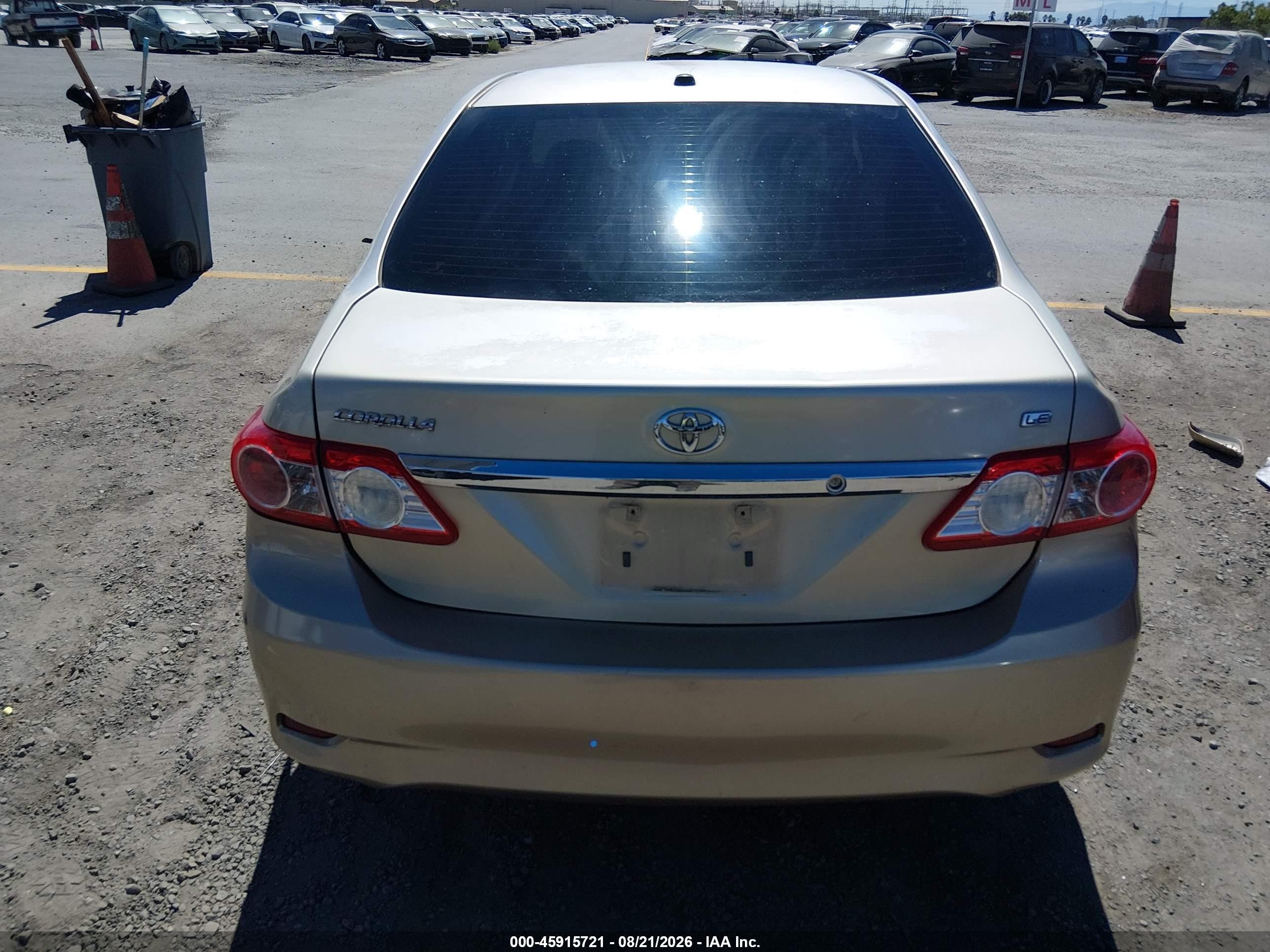 2011 Toyota Corolla Le Tan vin: 2T1BU4EE7BC542035
