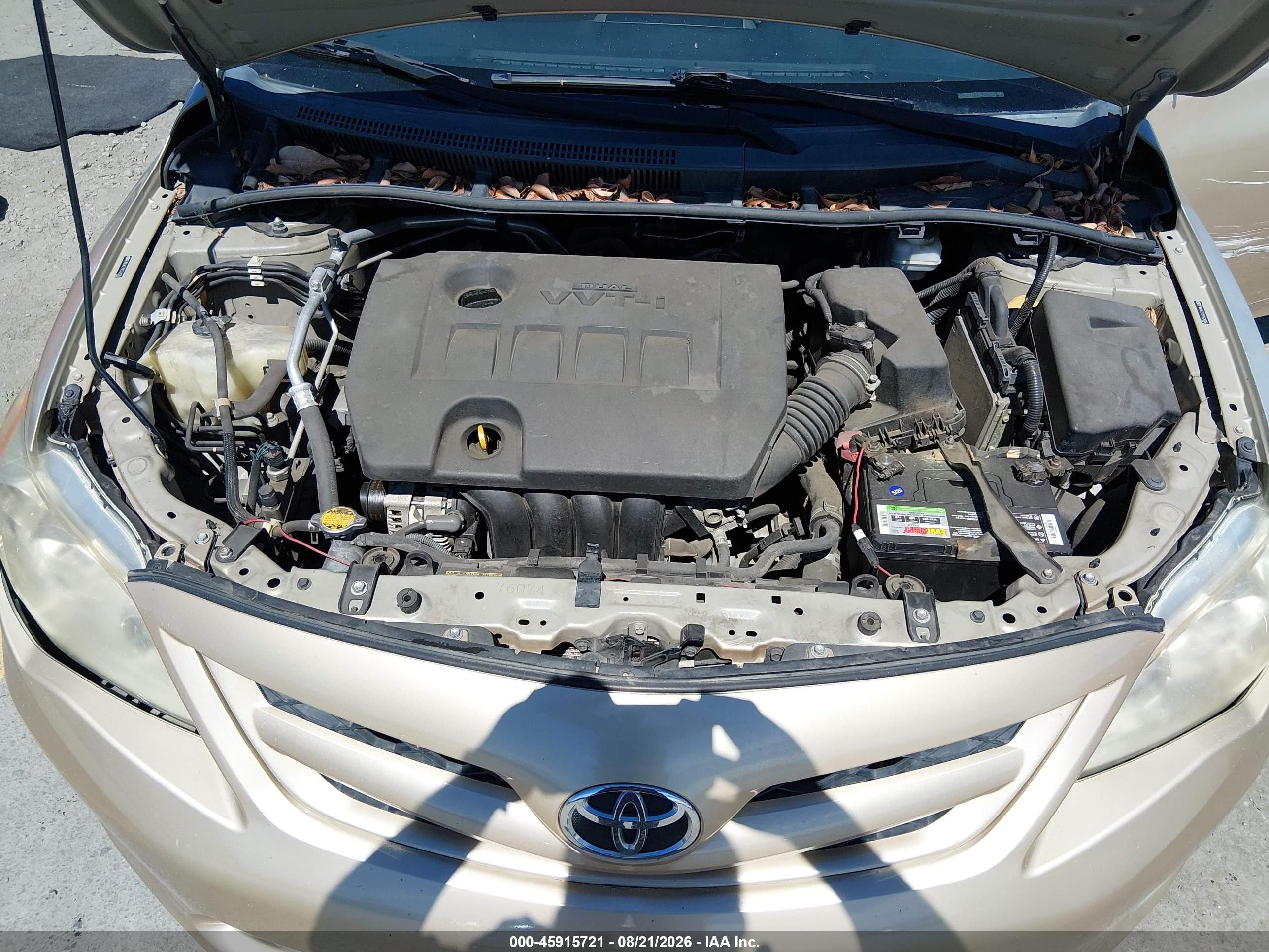 2011 Toyota Corolla Le Tan vin: 2T1BU4EE7BC542035