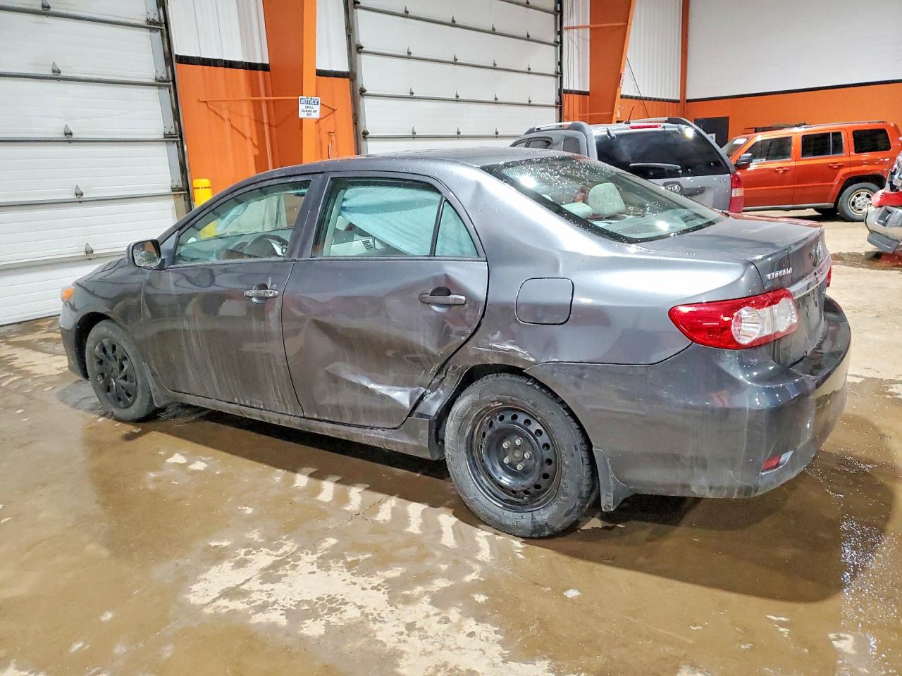 2011 Toyota Corolla Base Gray vin: 2T1BU4EE7BC557487