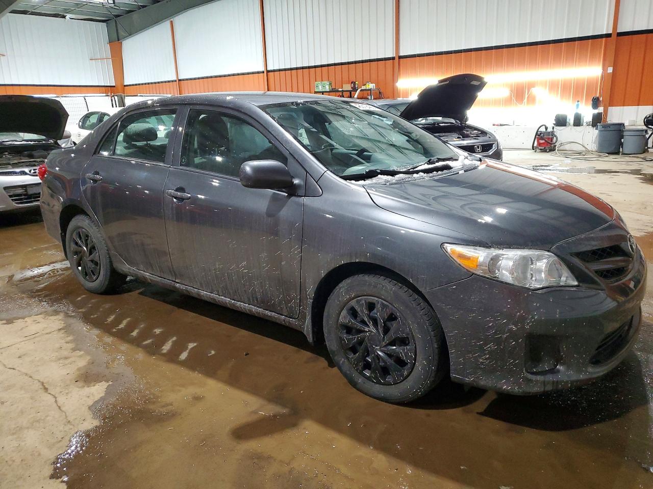 2011 Toyota Corolla Base Gray vin: 2T1BU4EE7BC557487