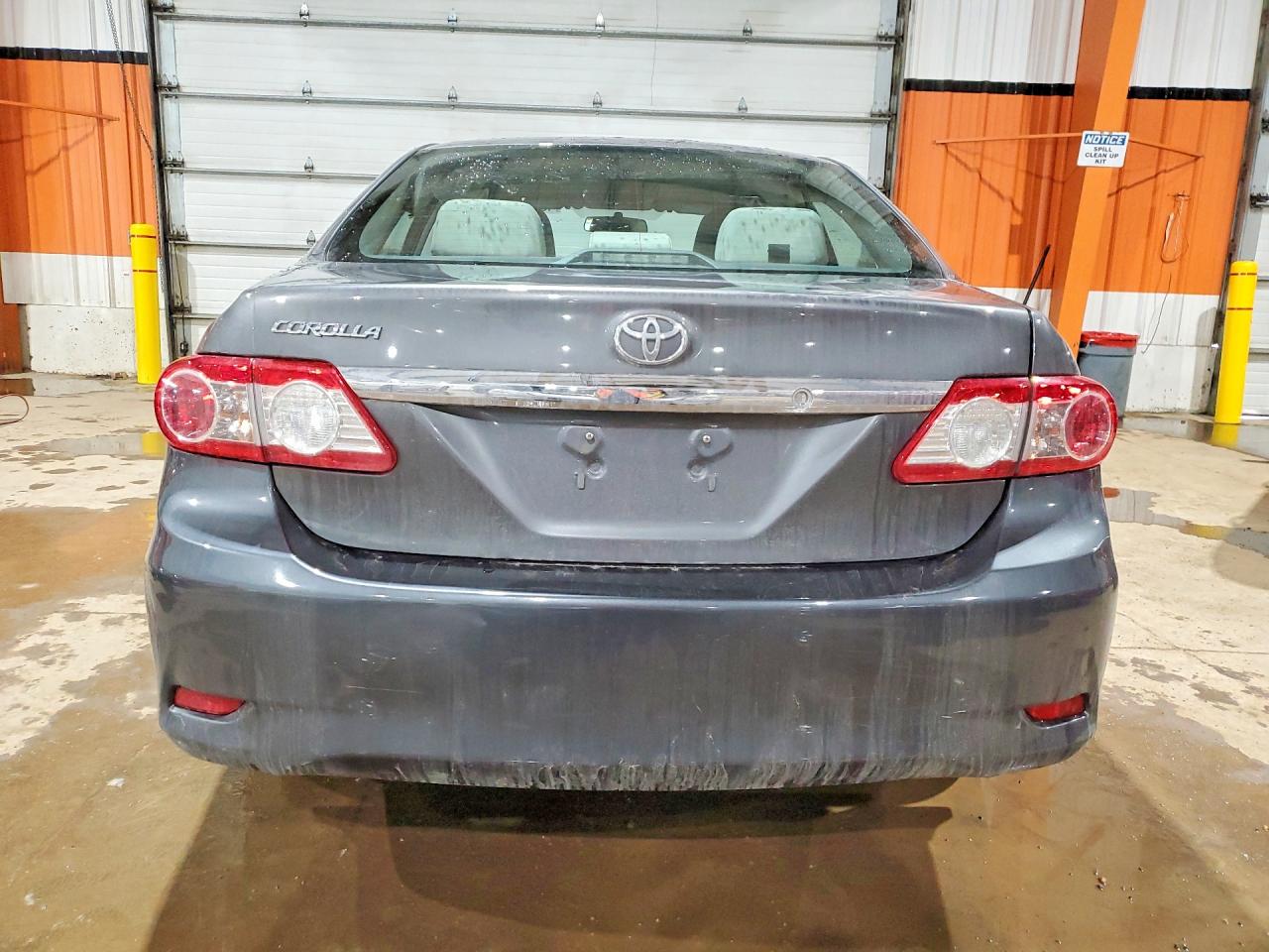 2011 Toyota Corolla Base Gray vin: 2T1BU4EE7BC557487