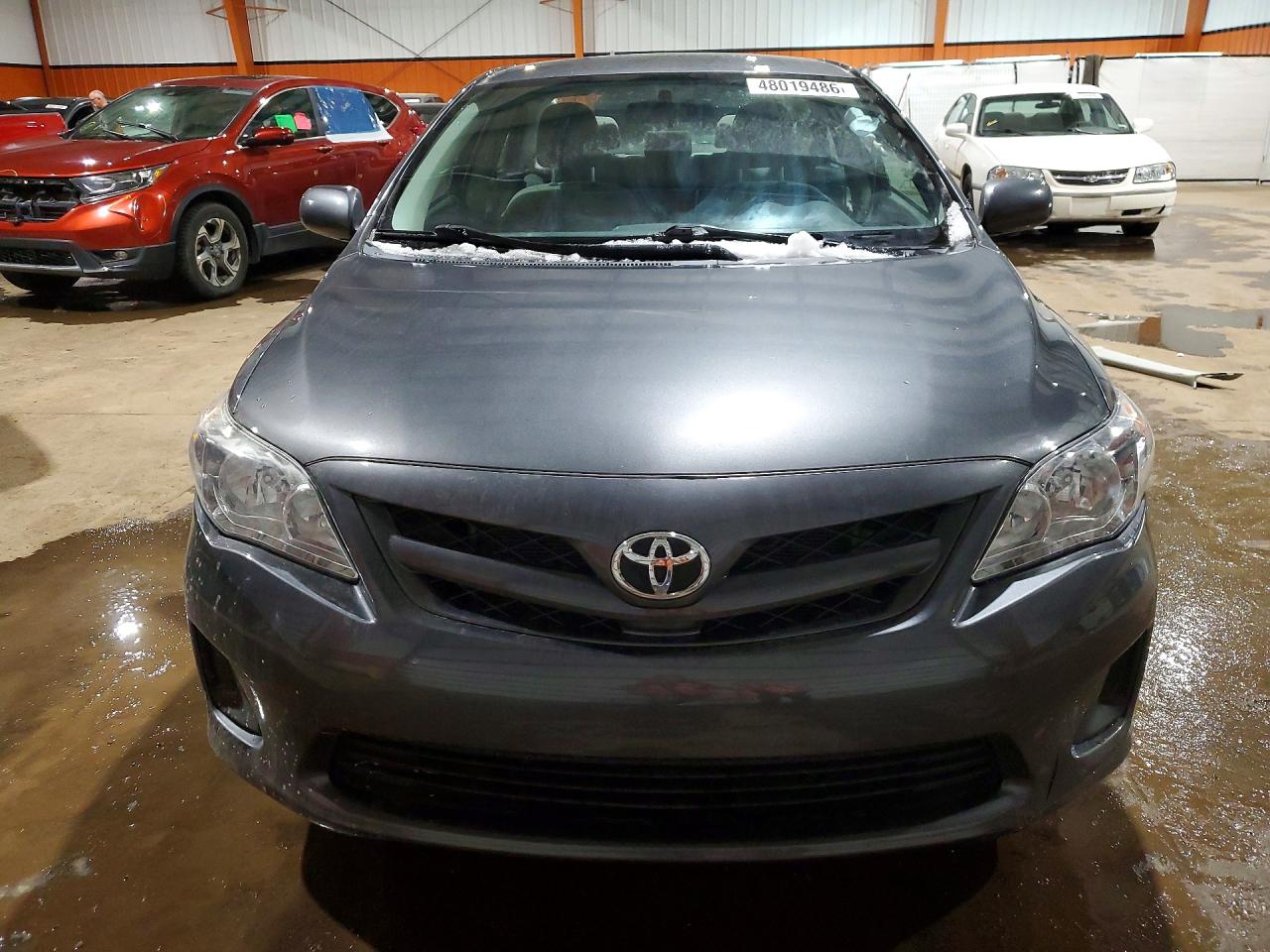 2011 Toyota Corolla Base Gray vin: 2T1BU4EE7BC557487