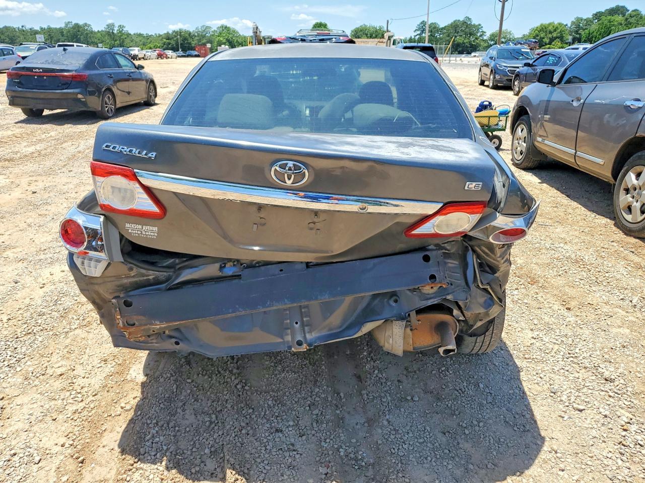 2011 Toyota Corolla Gray vin: 2T1BU4EE7BC581918