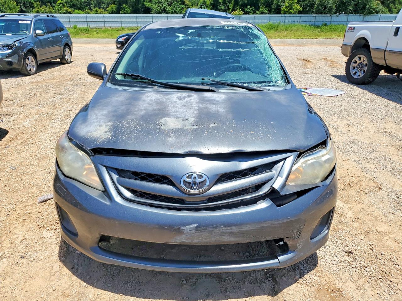 2011 Toyota Corolla Gray vin: 2T1BU4EE7BC581918