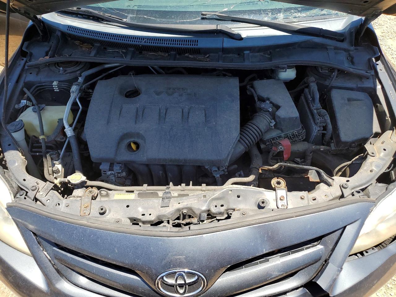 2011 Toyota Corolla Gray vin: 2T1BU4EE7BC581918