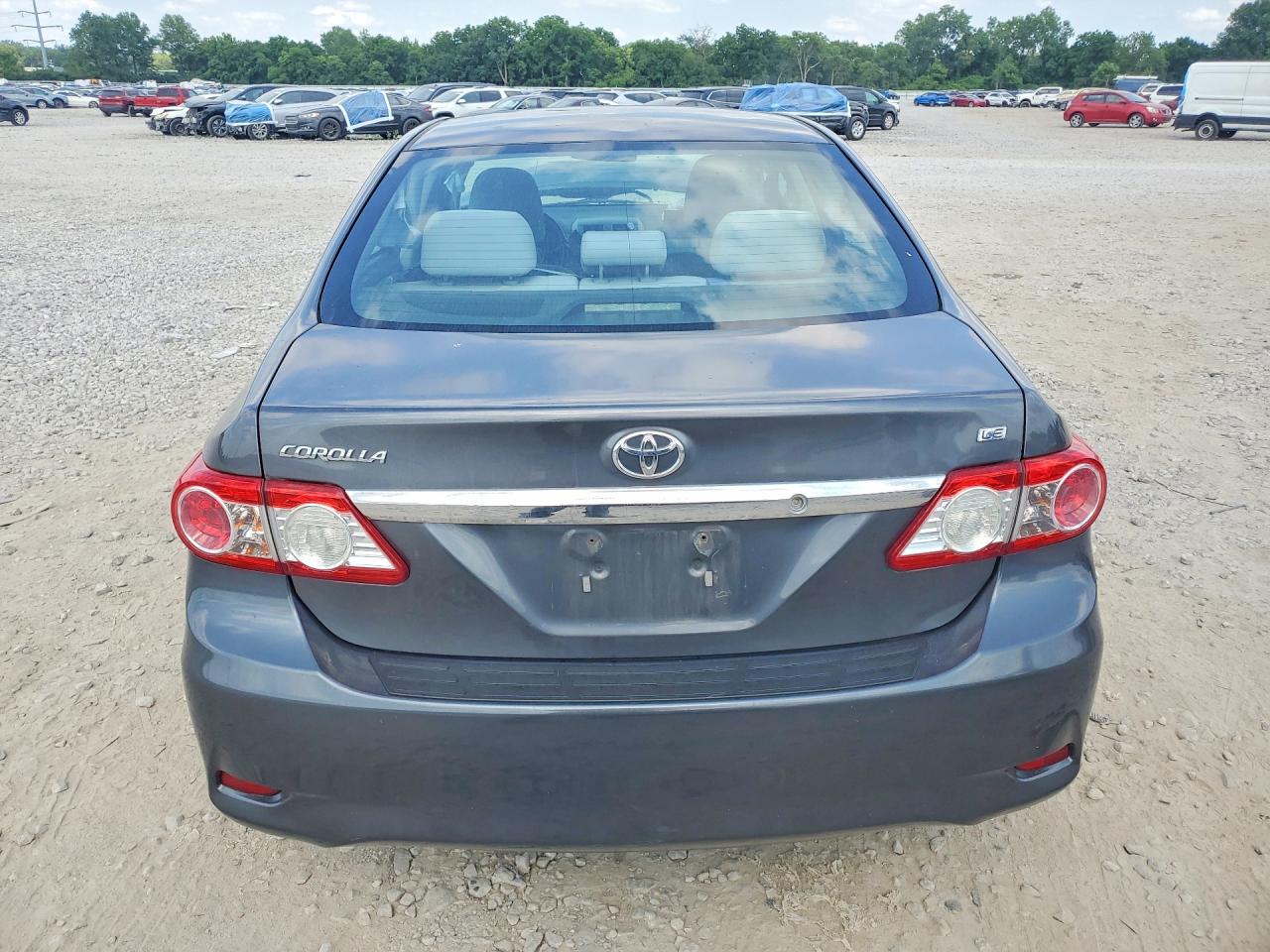 2011 Toyota Corolla Le Gray vin: 2T1BU4EE7BC638327
