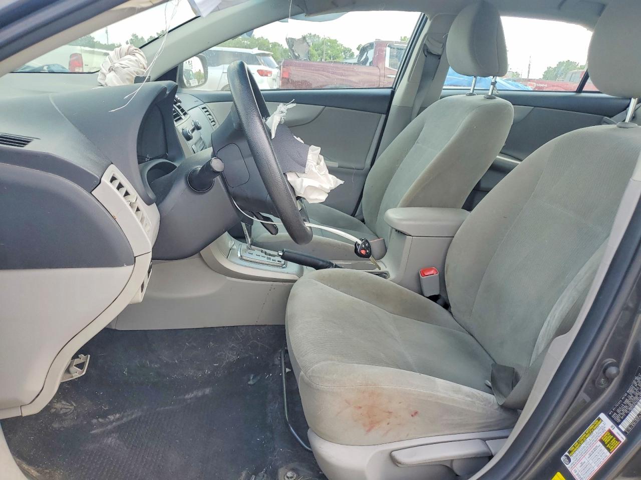 2011 Toyota Corolla Le Gray vin: 2T1BU4EE7BC638327
