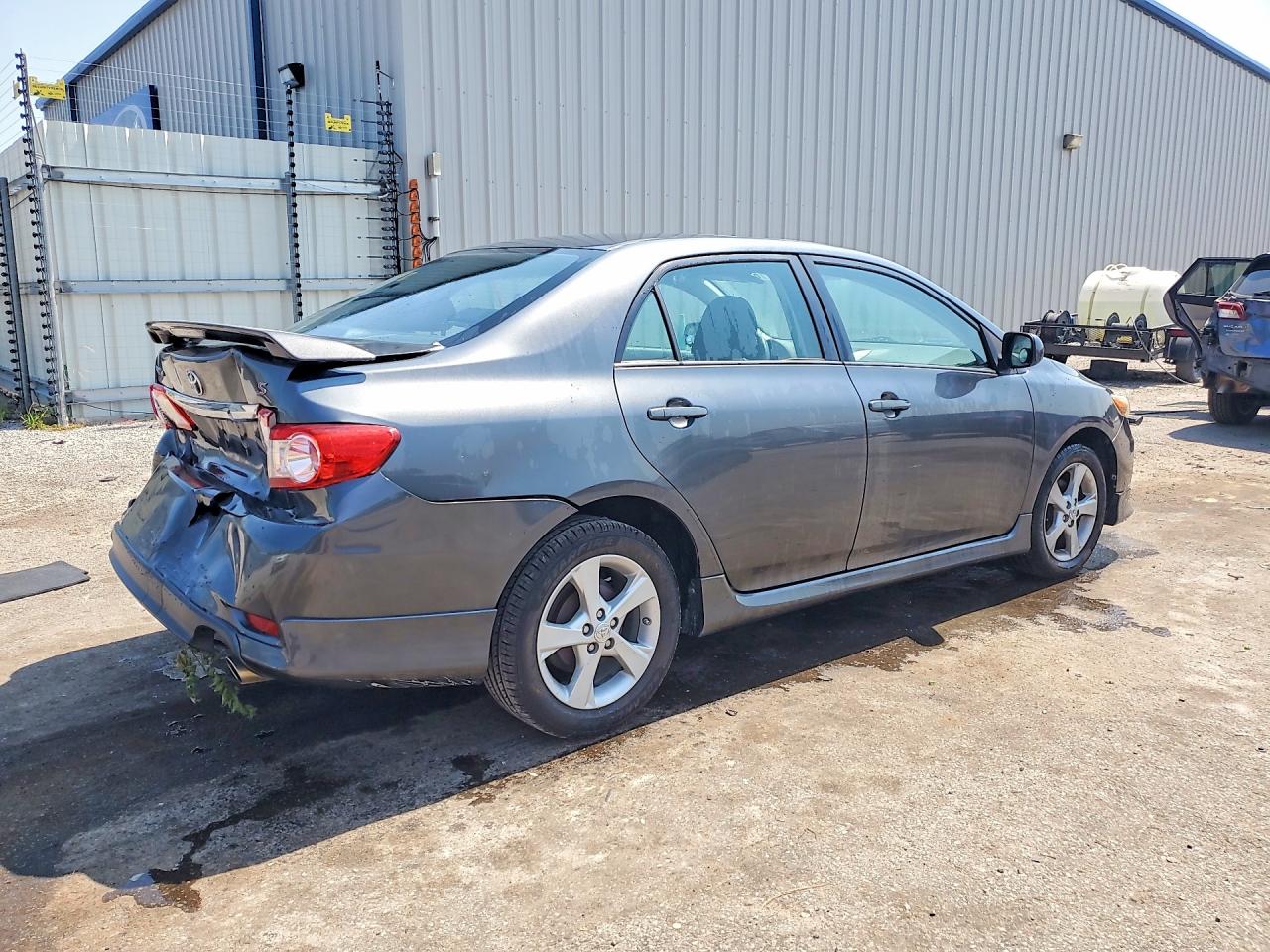 2011 Toyota Corolla S Charcoal vin: 2T1BU4EE7BC646685