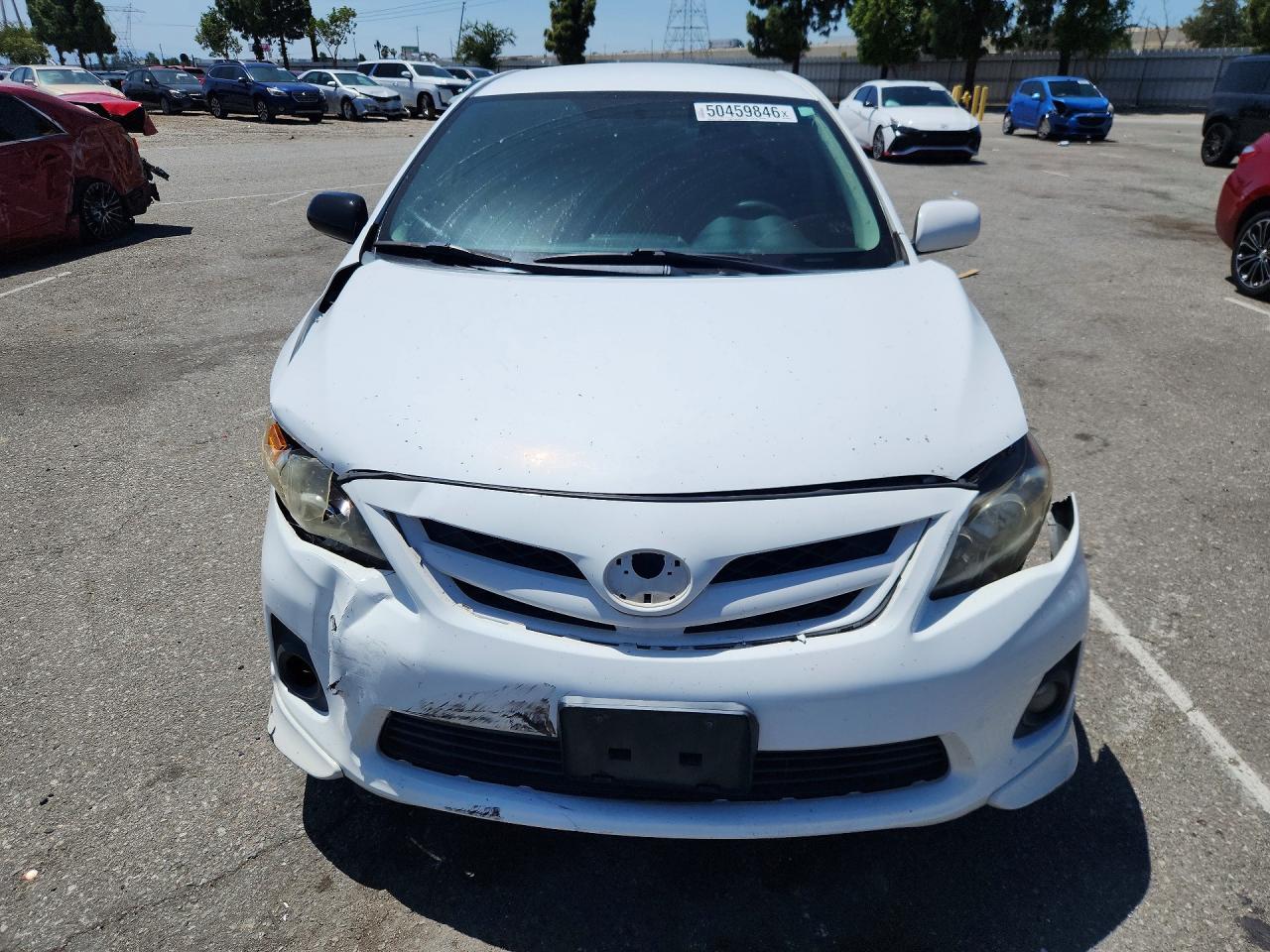 2011 Toyota Corolla S White vin: 2T1BU4EE7BC653295
