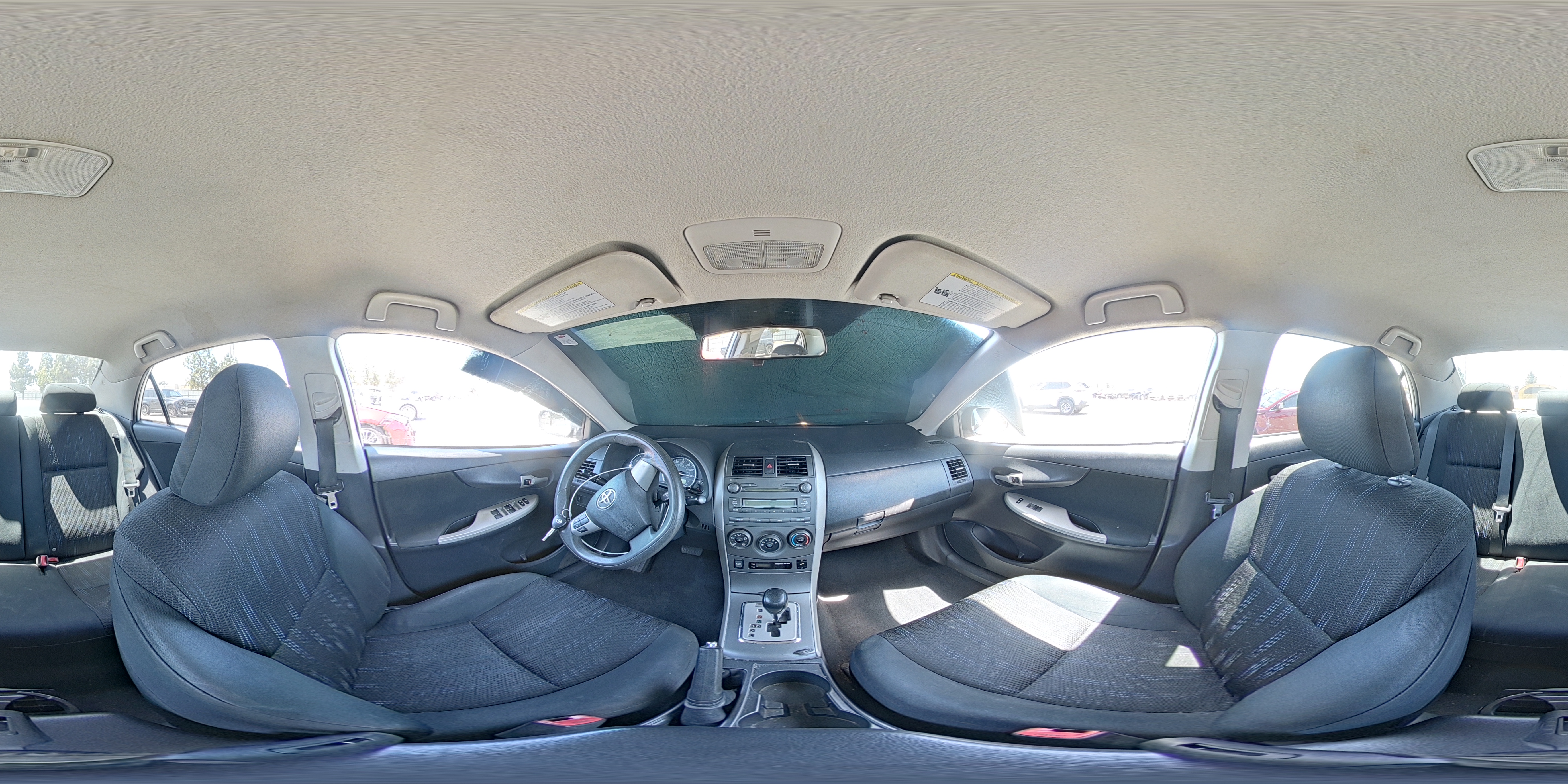 2011 Toyota Corolla S White vin: 2T1BU4EE7BC653295