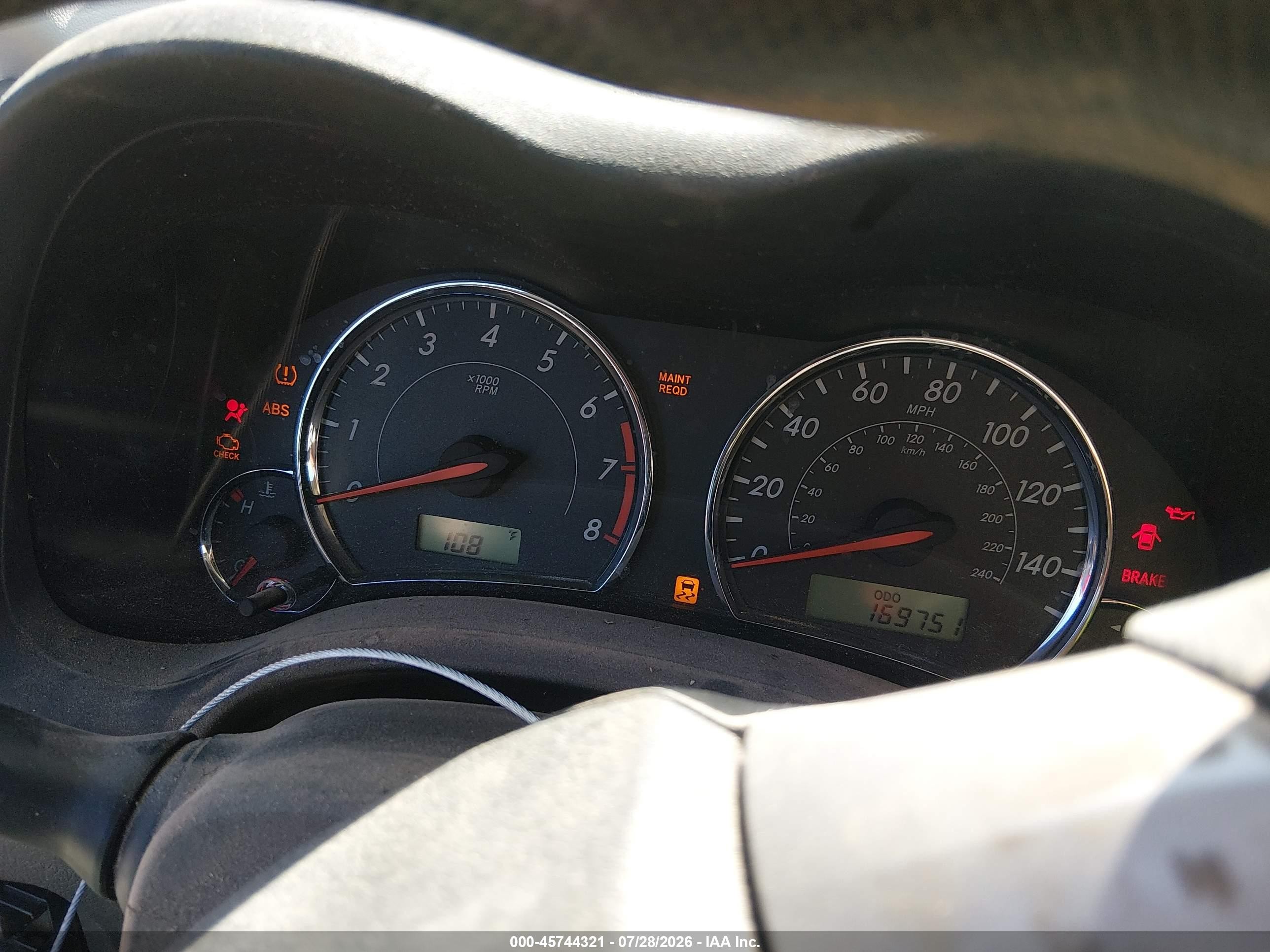 2011 Toyota Corolla S Silver vin: 2T1BU4EE7BC681615