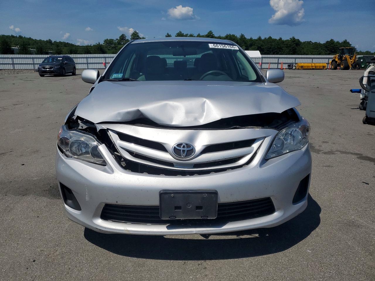 2011 Toyota Corolla Le Silver vin: 2T1BU4EE7BC699662
