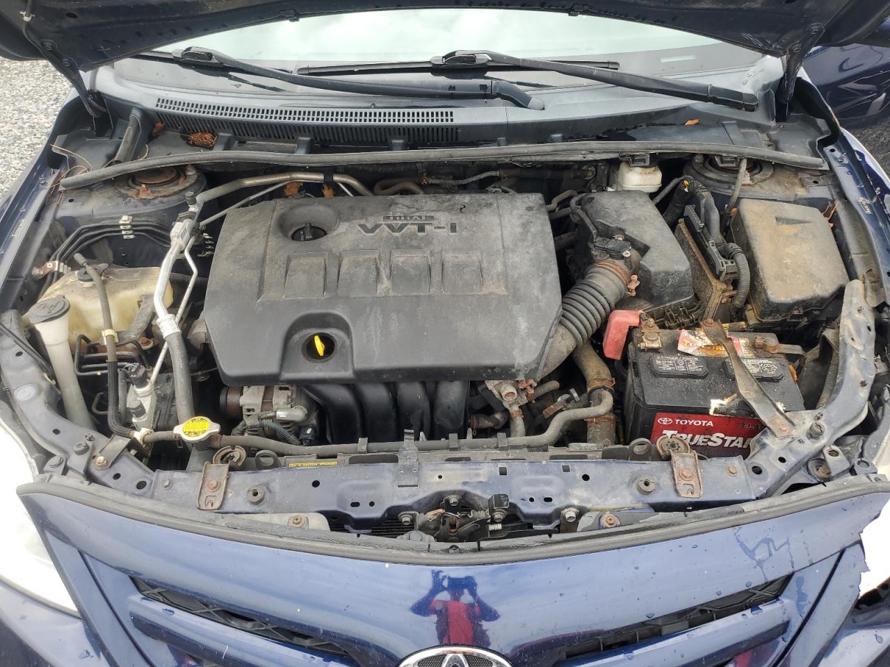 2011 Toyota Corolla Le Blue vin: 2T1BU4EE7BC707002