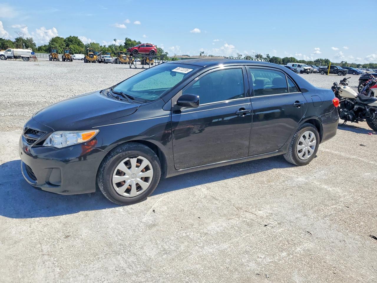 2011 Toyota Corolla Le Black vin: 2T1BU4EE7BC711776