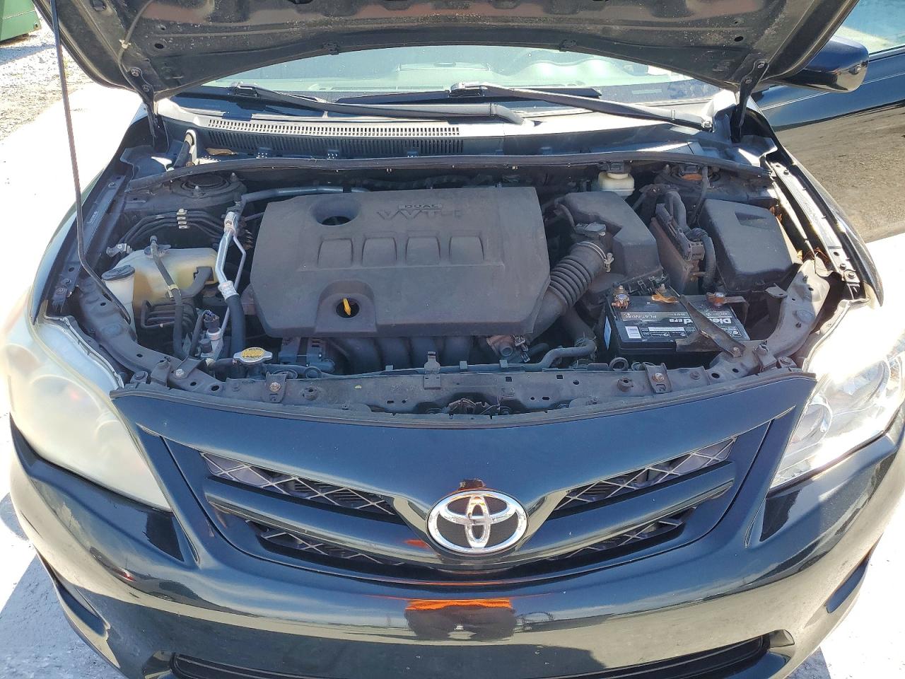 2011 Toyota Corolla Le Black vin: 2T1BU4EE7BC711776