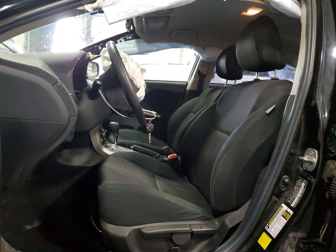 2011 Toyota Corolla S Черный vin: 2T1BU4EE7BC716685