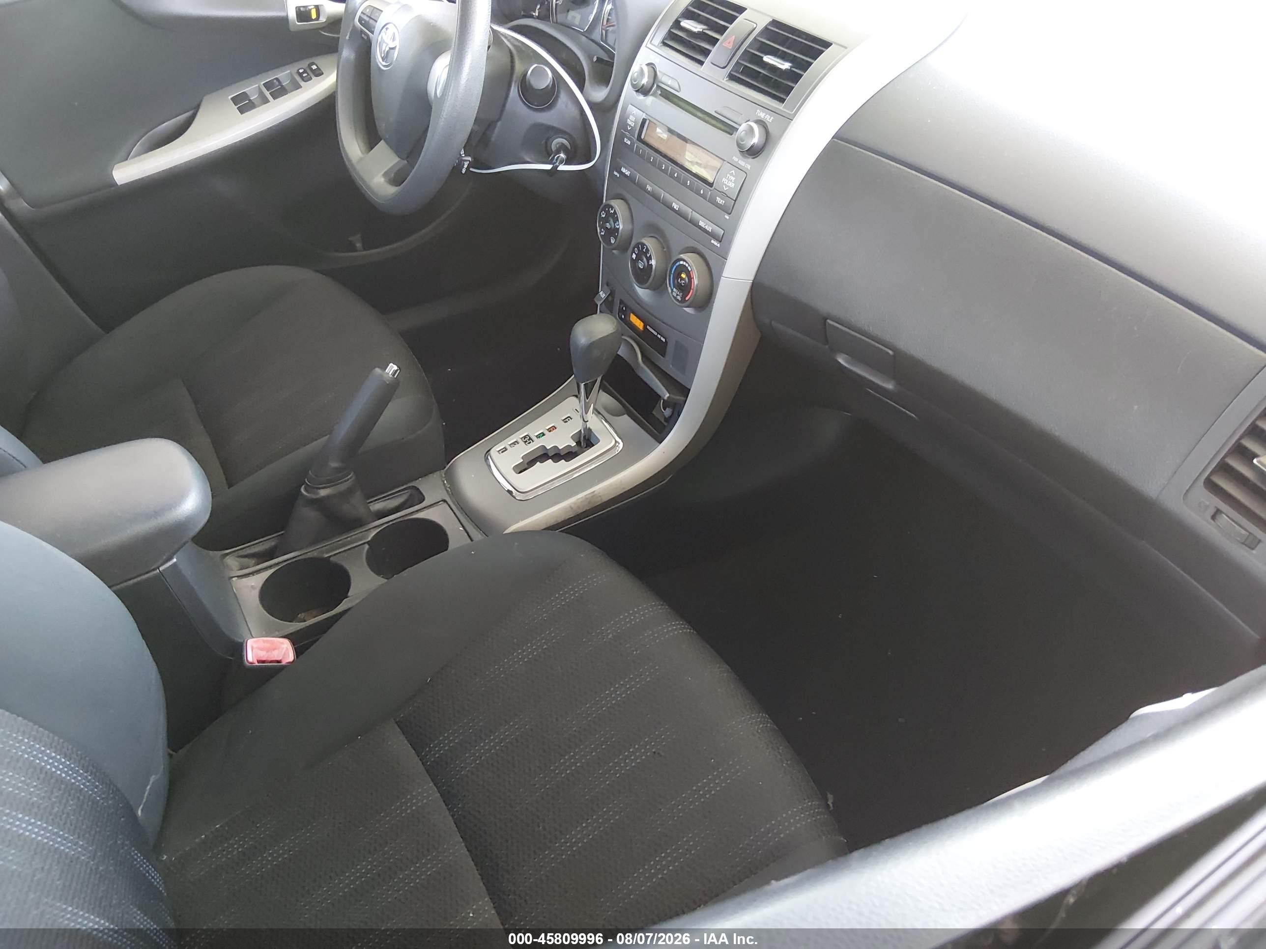 2011 Toyota Corolla S Gray vin: 2T1BU4EE7BC717450