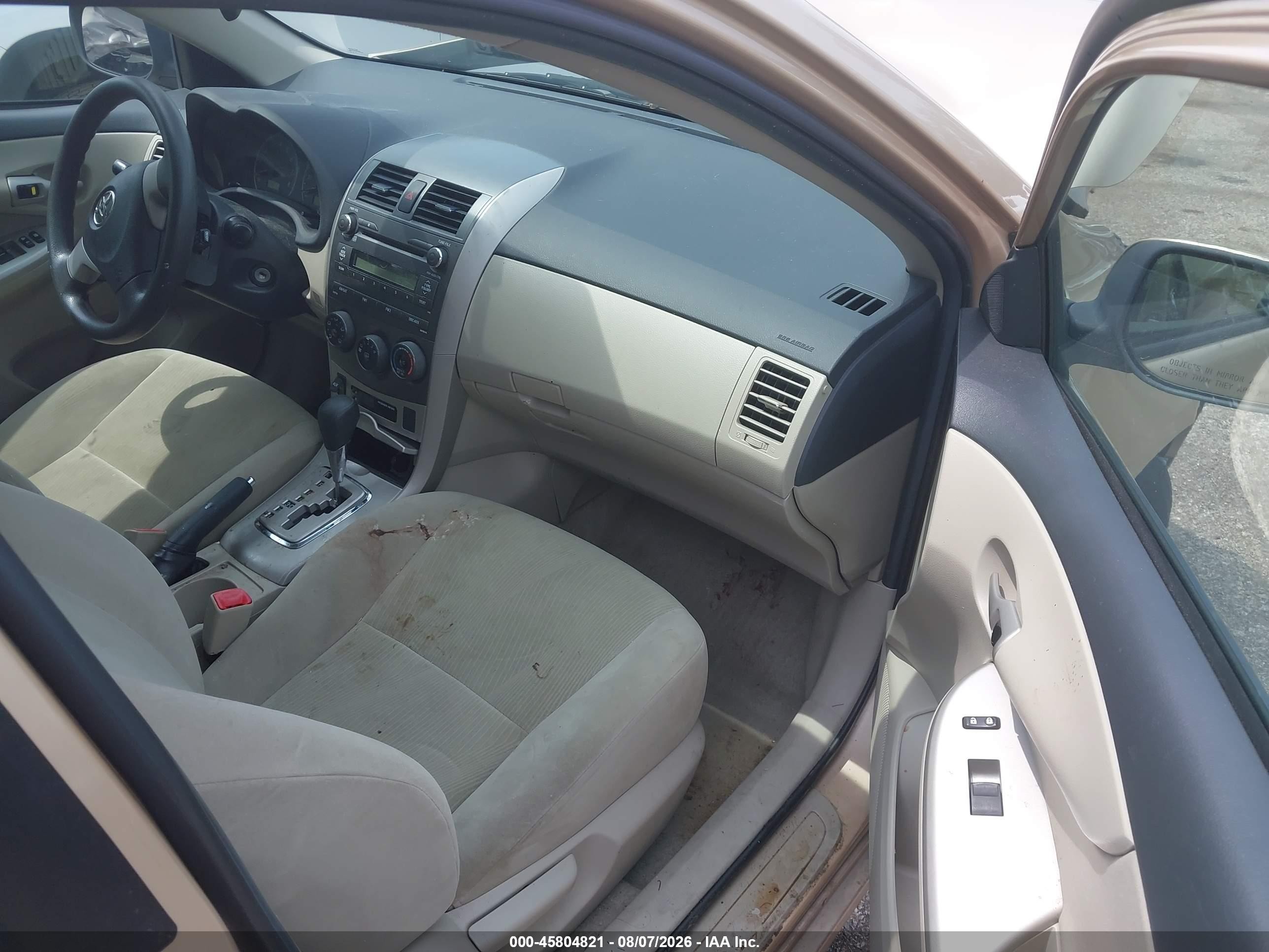 2011 Toyota Corolla Le Золотой vin: 2T1BU4EE7BC721434