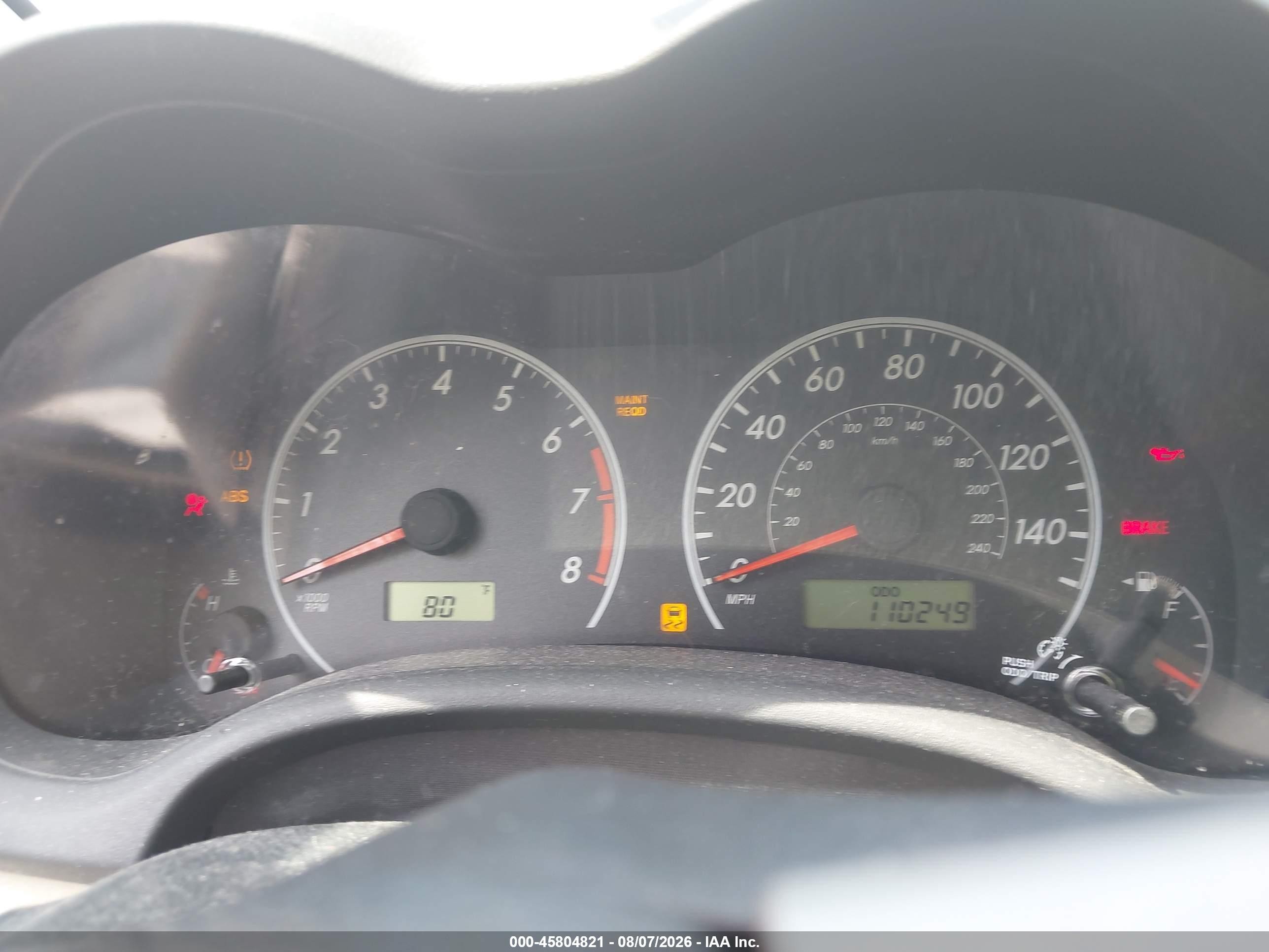 2011 Toyota Corolla Le Золотой vin: 2T1BU4EE7BC721434