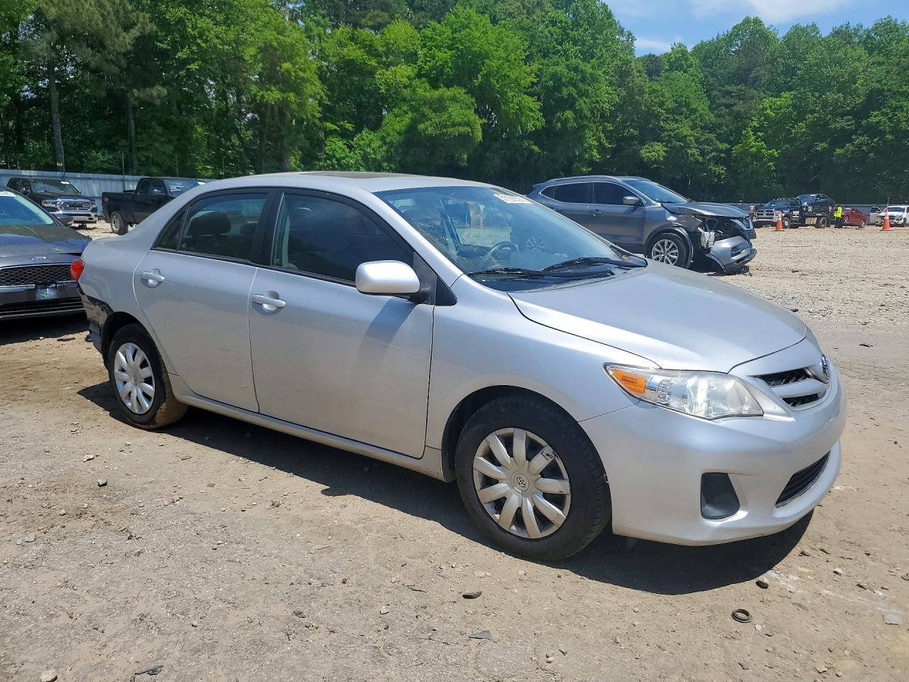 2011 Toyota Corolla Le Silver vin: 2T1BU4EE7BC722616