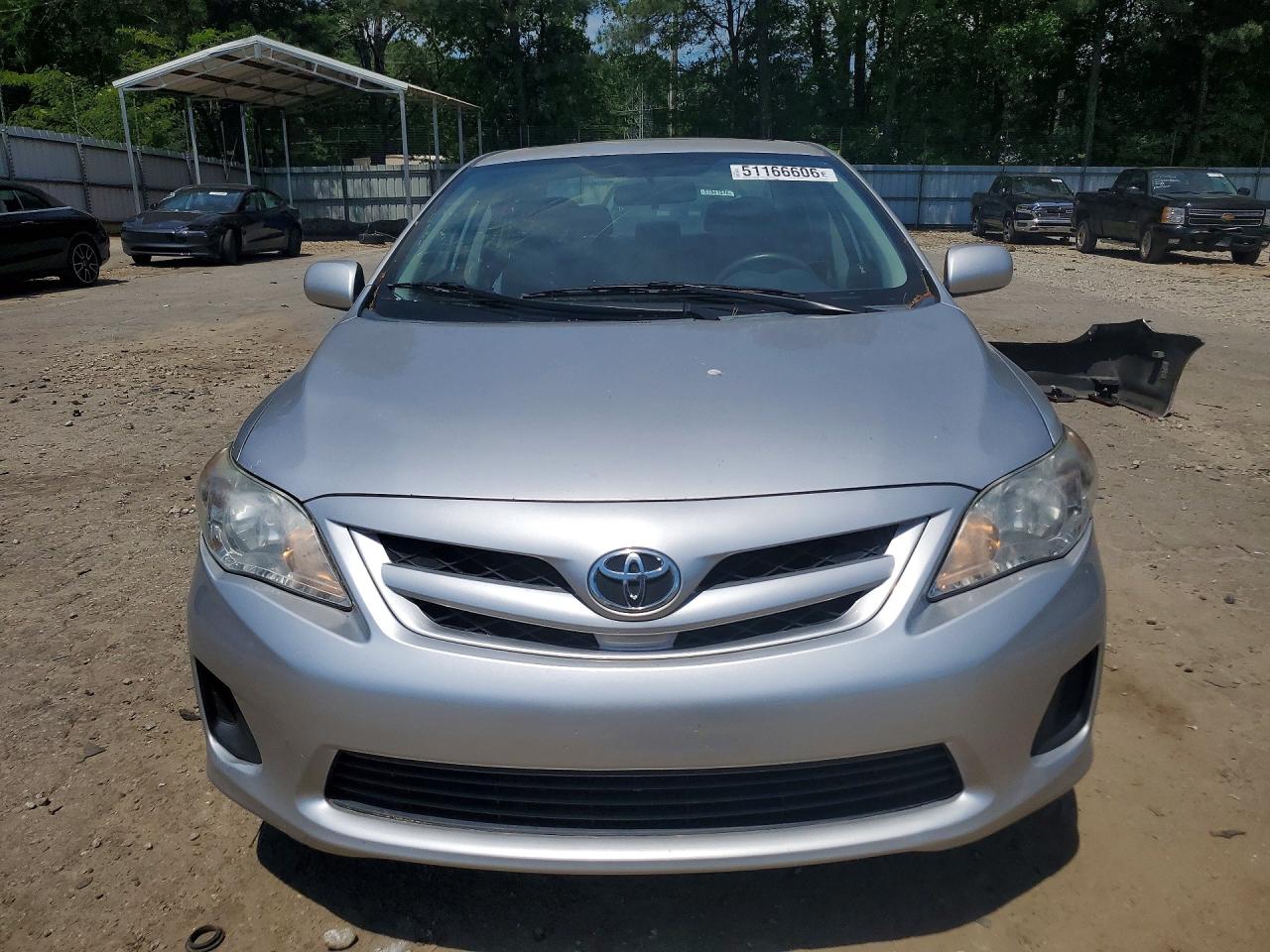 2011 Toyota Corolla Le Silver vin: 2T1BU4EE7BC722616