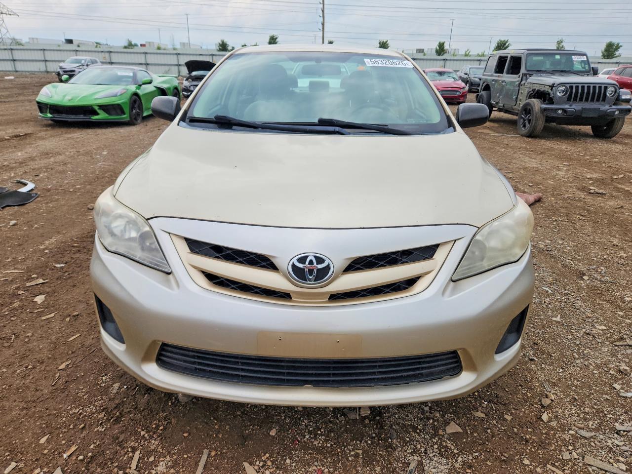 2011 Toyota Corolla Base Tan vin: 2T1BU4EE7BC727038
