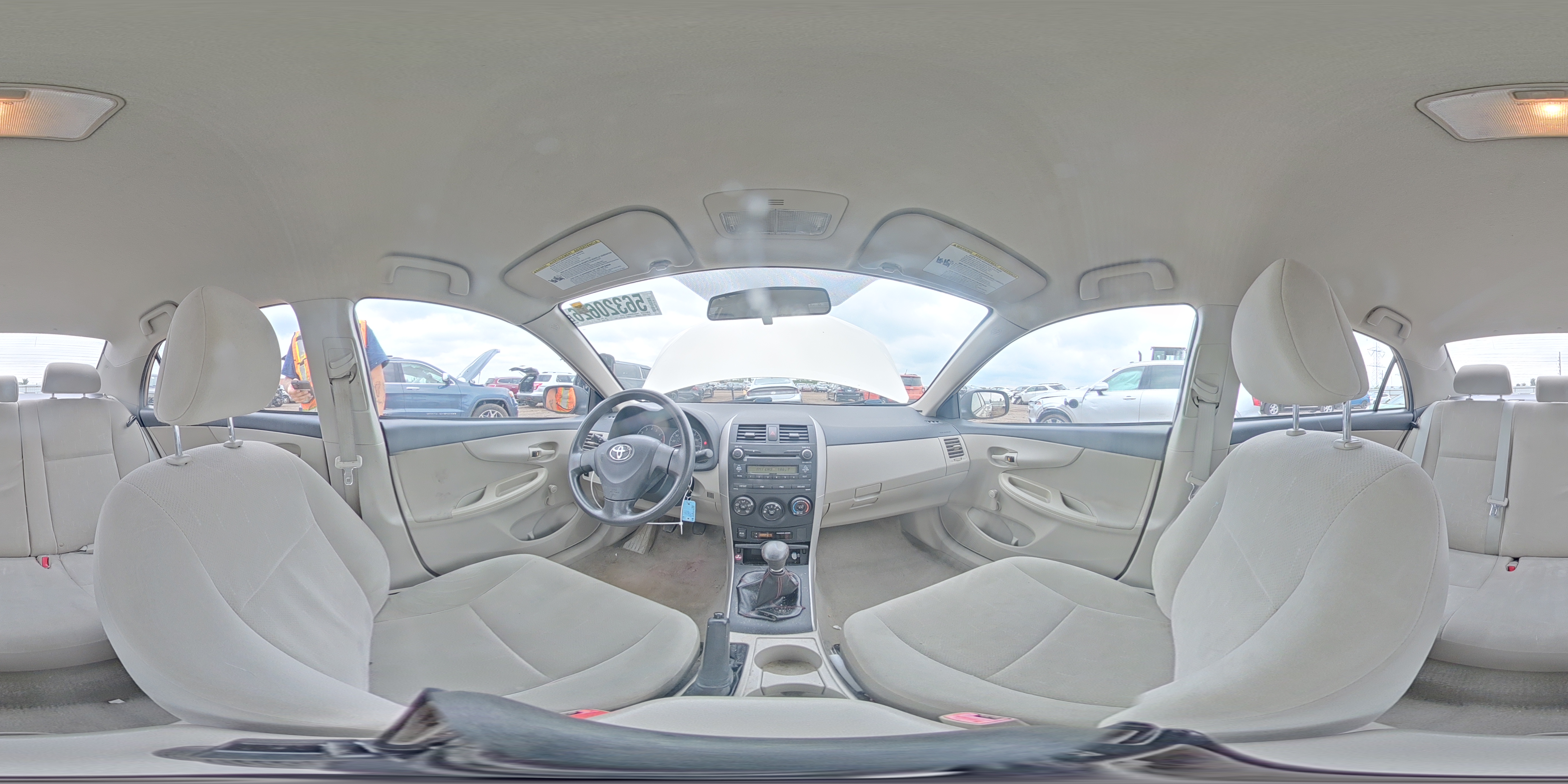 2011 Toyota Corolla Base Tan vin: 2T1BU4EE7BC727038