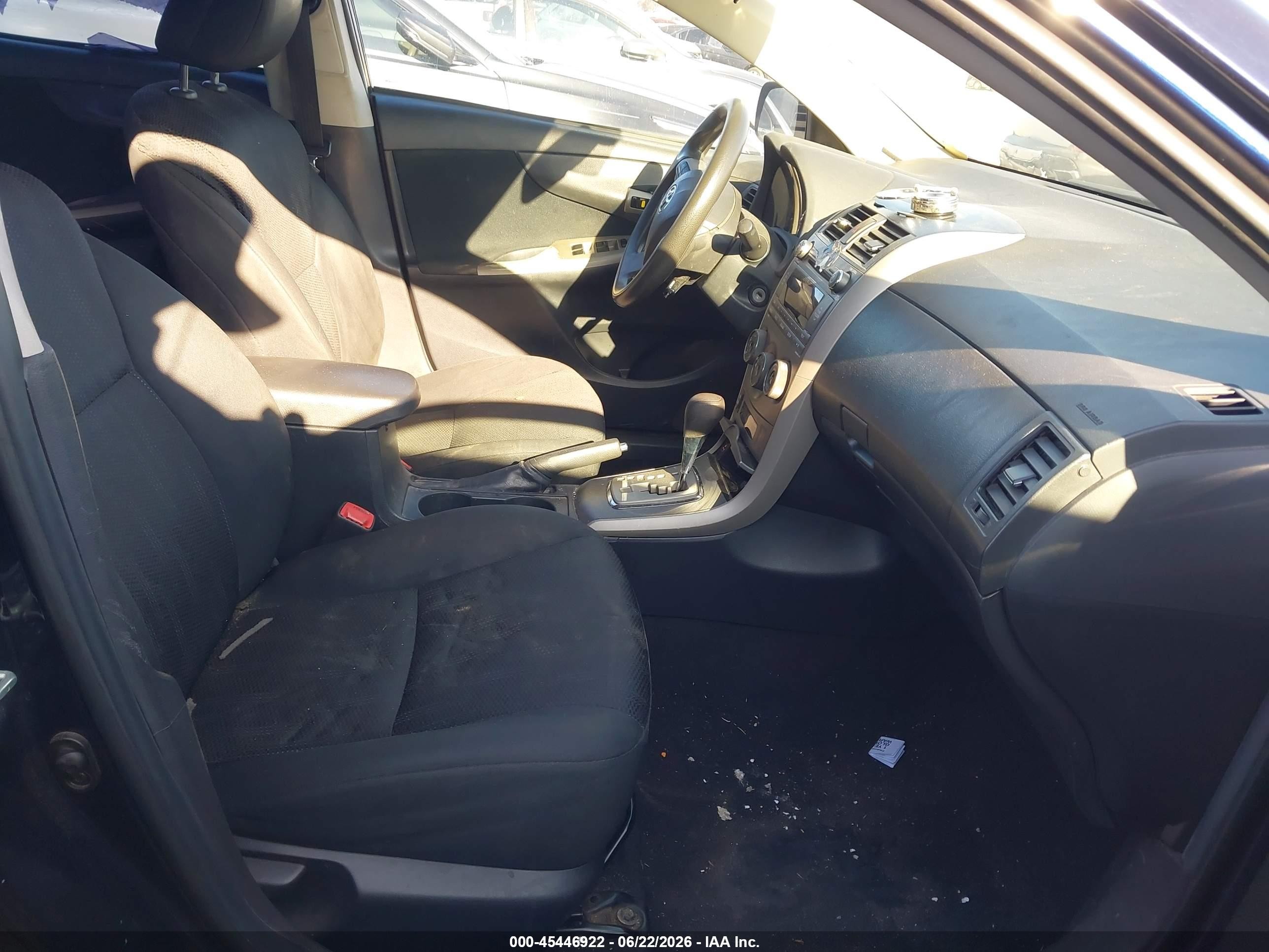 2011 Toyota Corolla S Dark Blue vin: 2T1BU4EE7BC732207