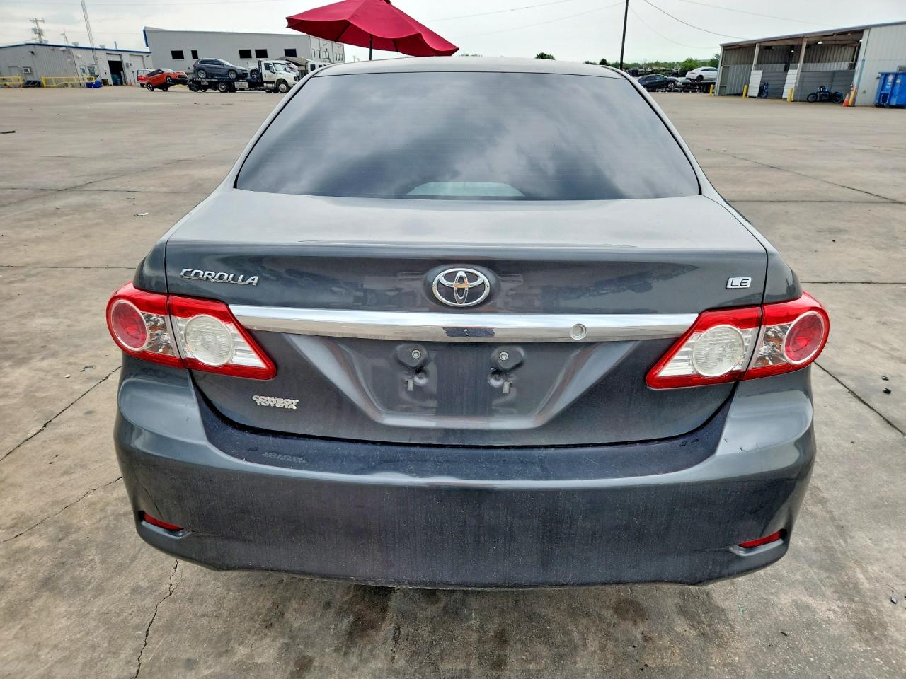 2011 Toyota Corolla Le Gray vin: 2T1BU4EE7BC740131