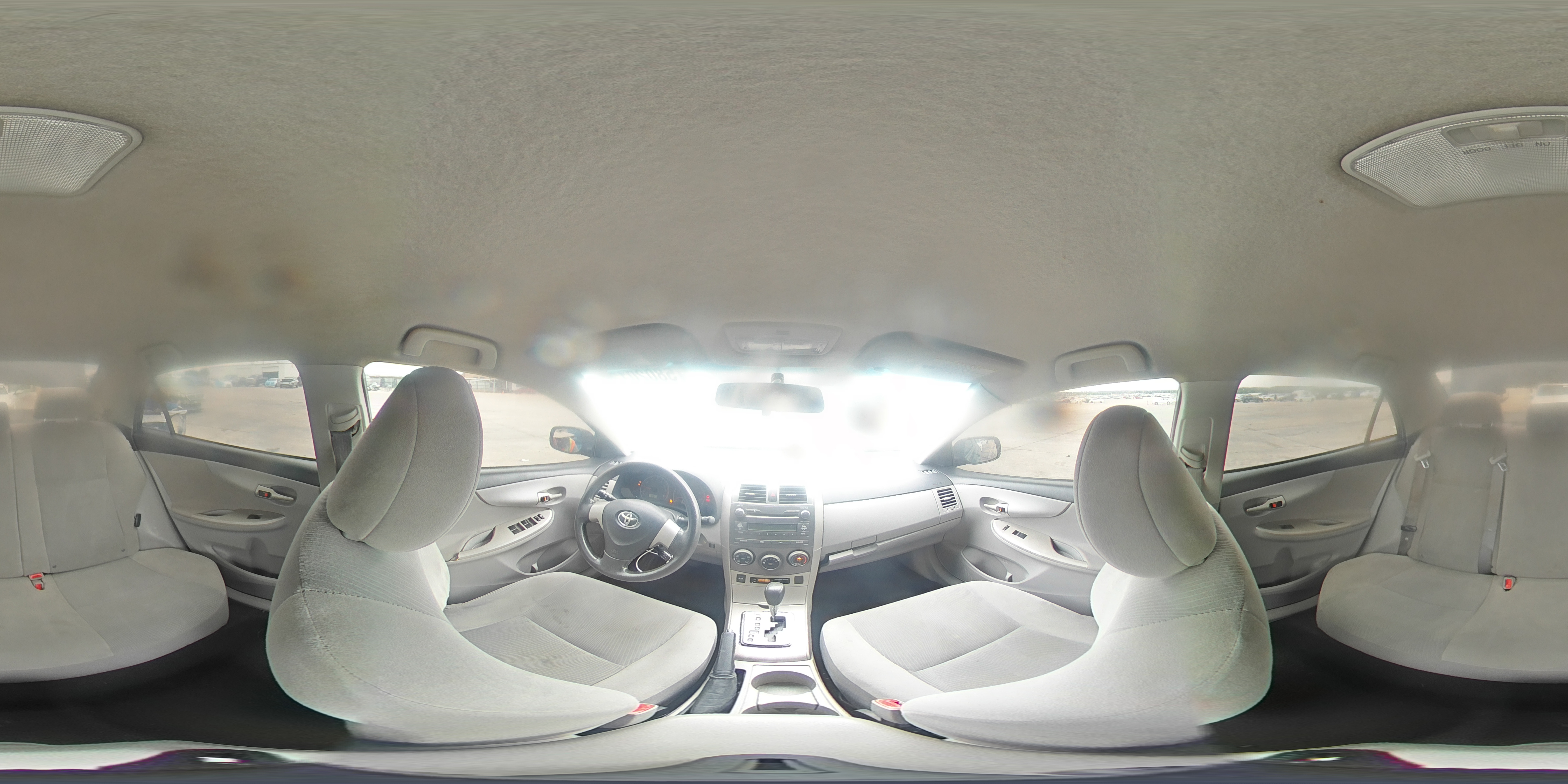 2011 Toyota Corolla Le Gray vin: 2T1BU4EE7BC740131