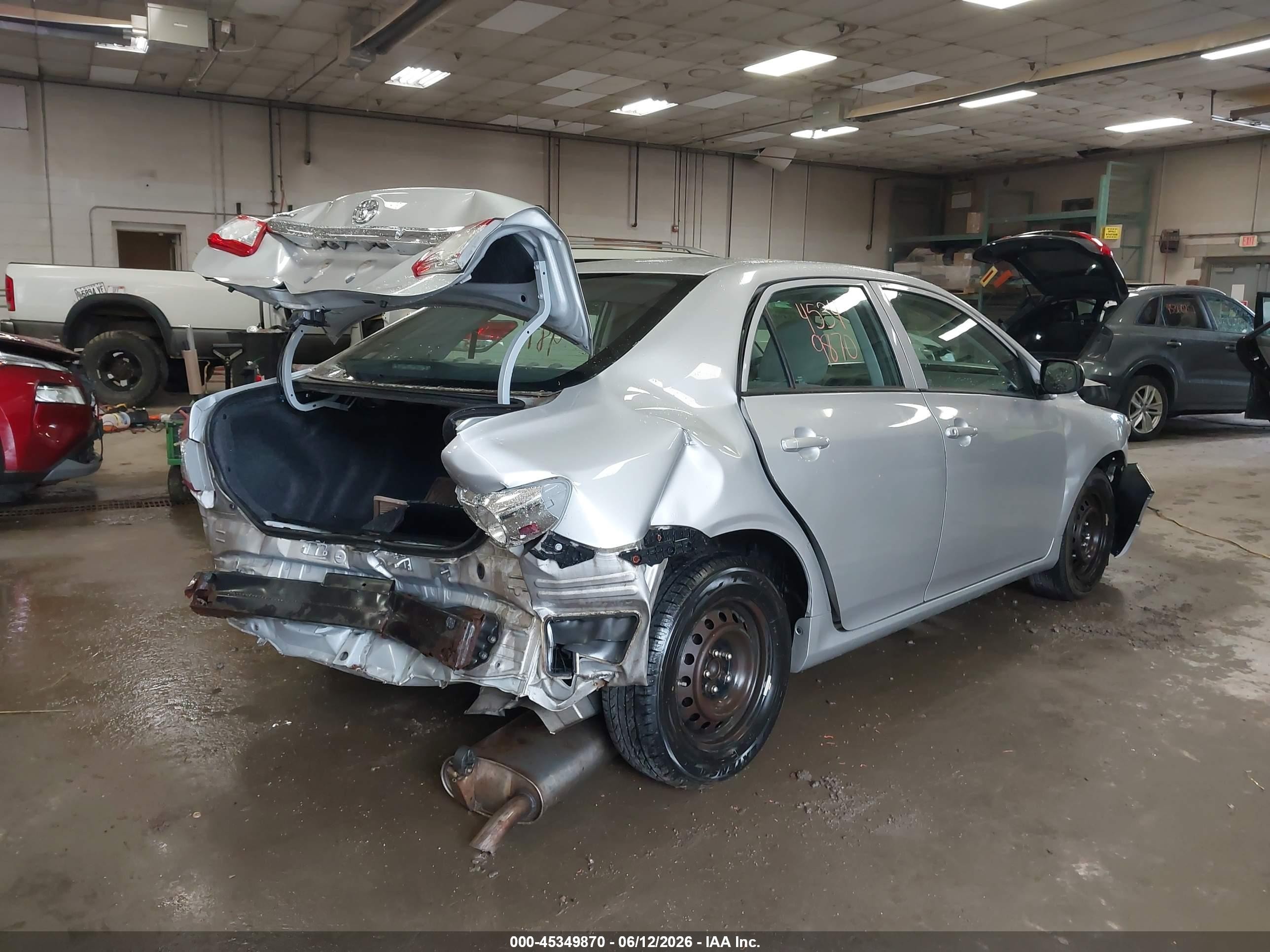 2011 Toyota Corolla   Silver vin: 2T1BU4EE7BC743370
