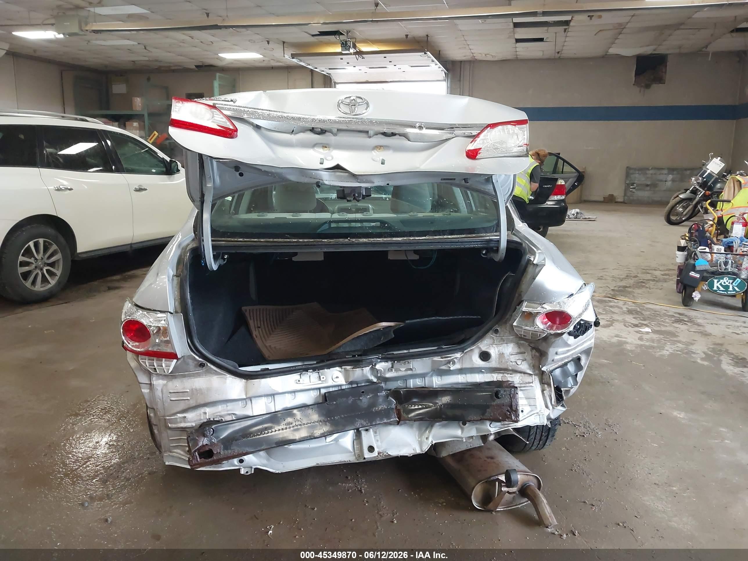 2011 Toyota Corolla   Silver vin: 2T1BU4EE7BC743370
