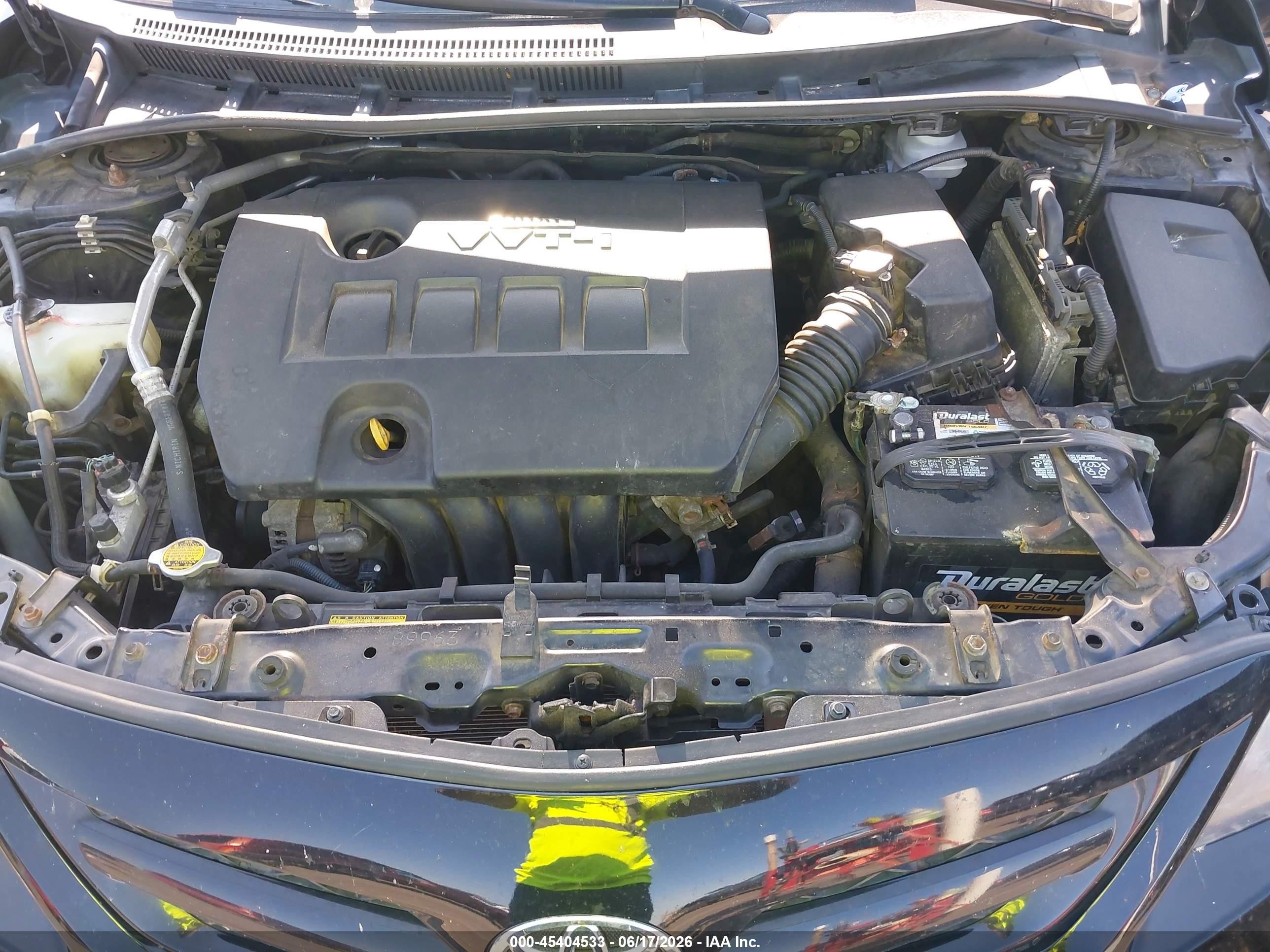 2011 Toyota Corolla S Черный vin: 2T1BU4EE7BC751985