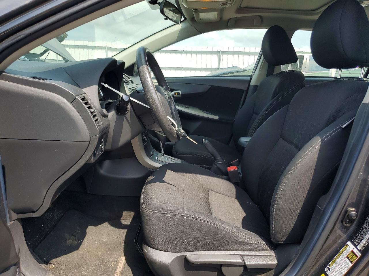 2012 Toyota Corolla S Gray vin: 2T1BU4EE7CC759506