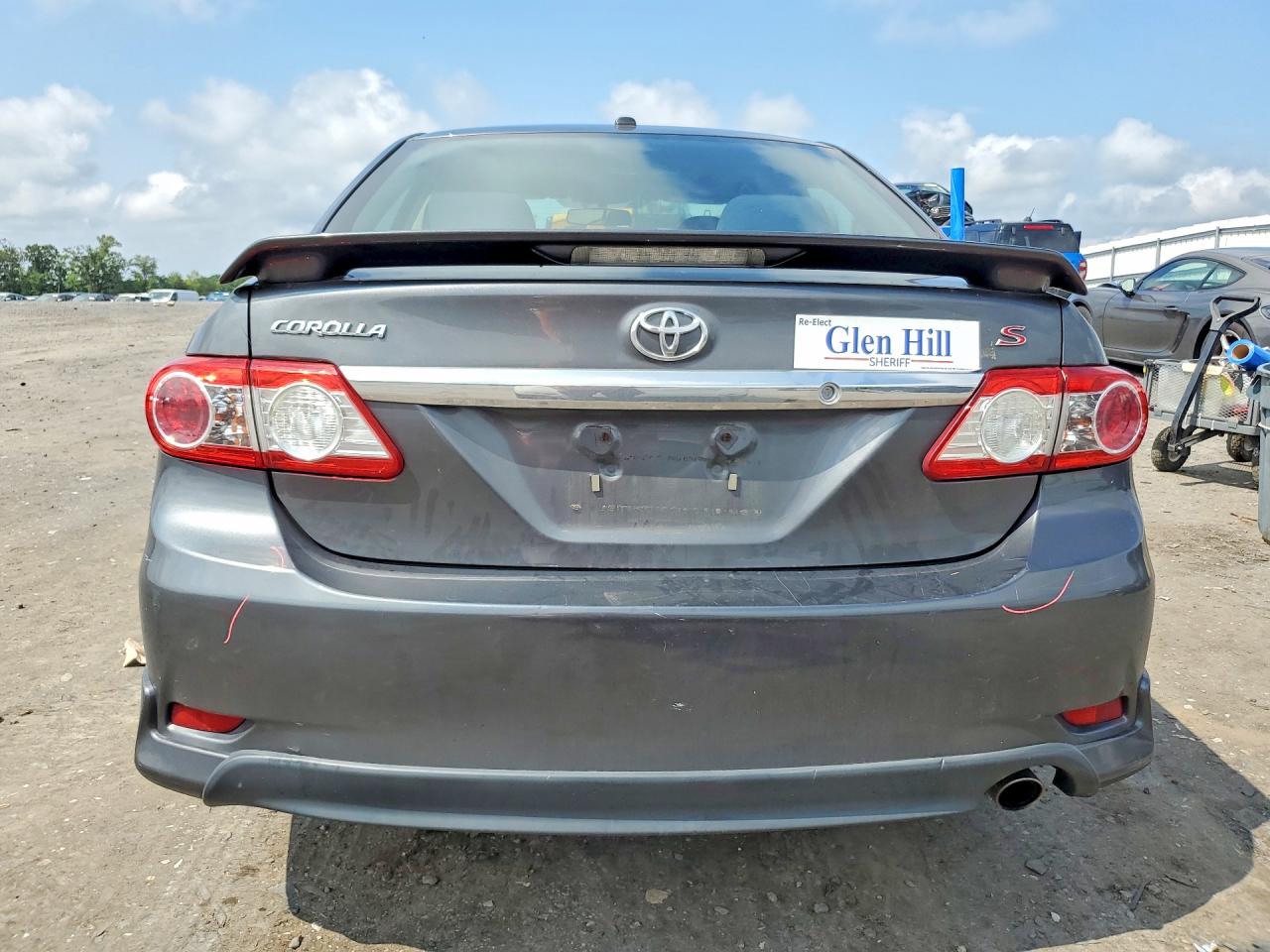 2012 Toyota Corolla S Gray vin: 2T1BU4EE7CC759506