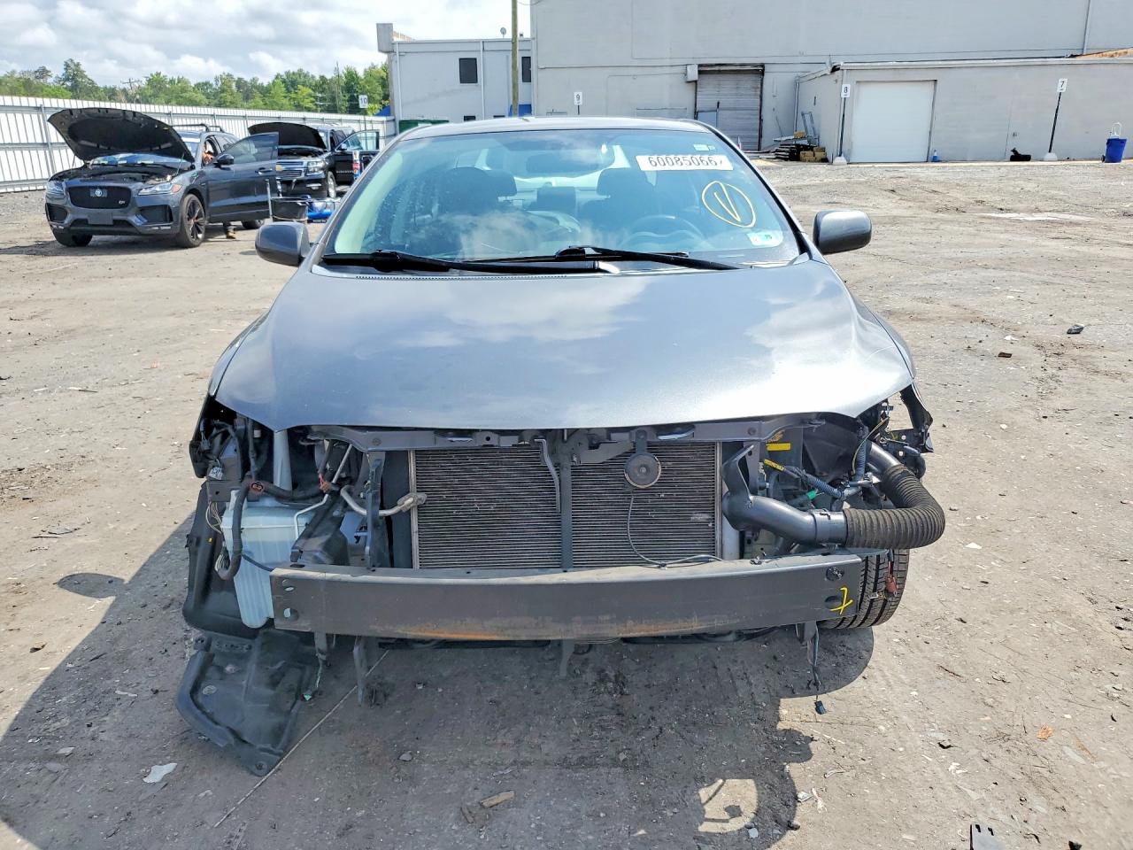 2012 Toyota Corolla S Gray vin: 2T1BU4EE7CC759506